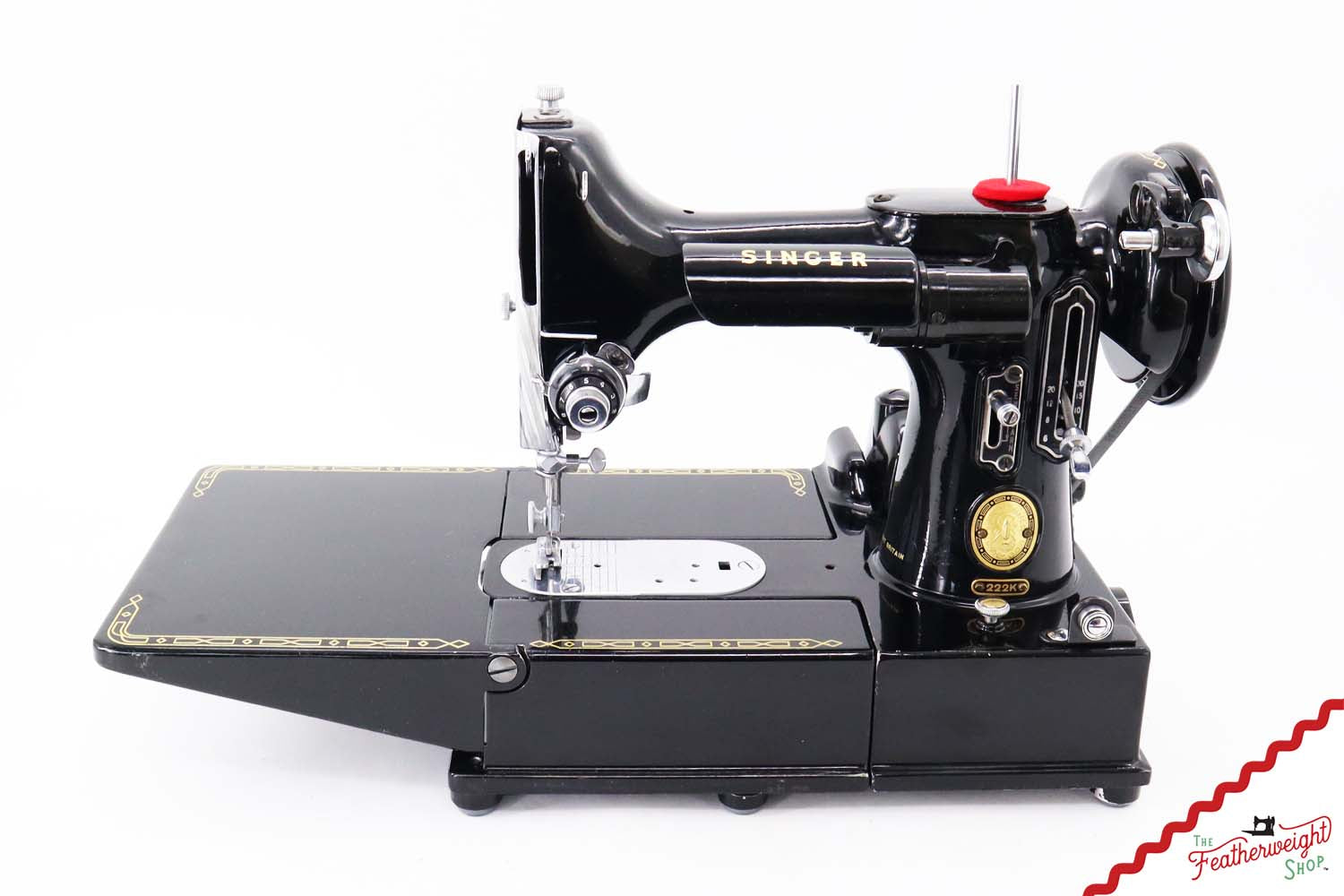 Singer Featherweight 222K Sewing Machine - EK6372**, 1955