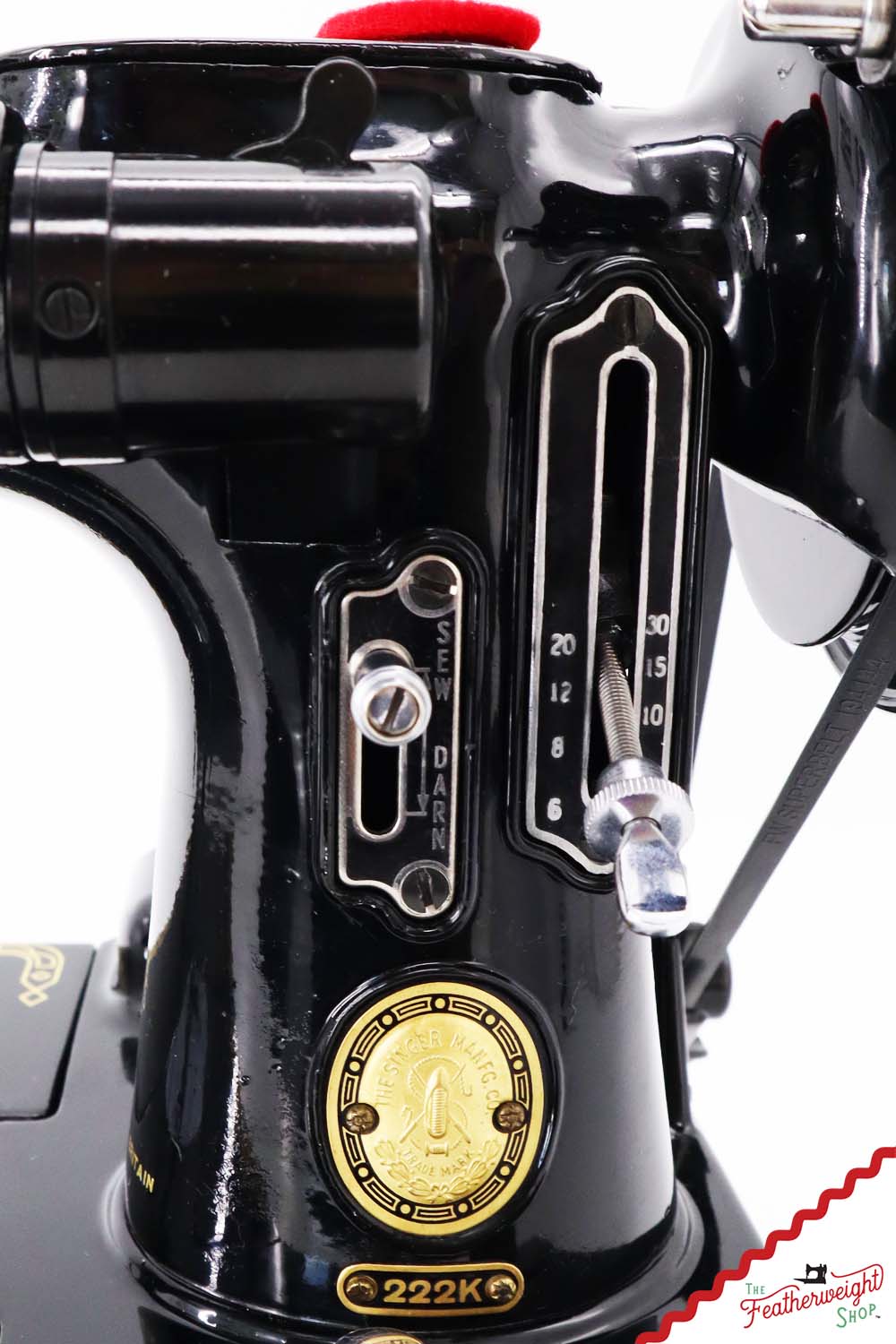 Singer Featherweight 222K Sewing Machine - EK6372**, 1955