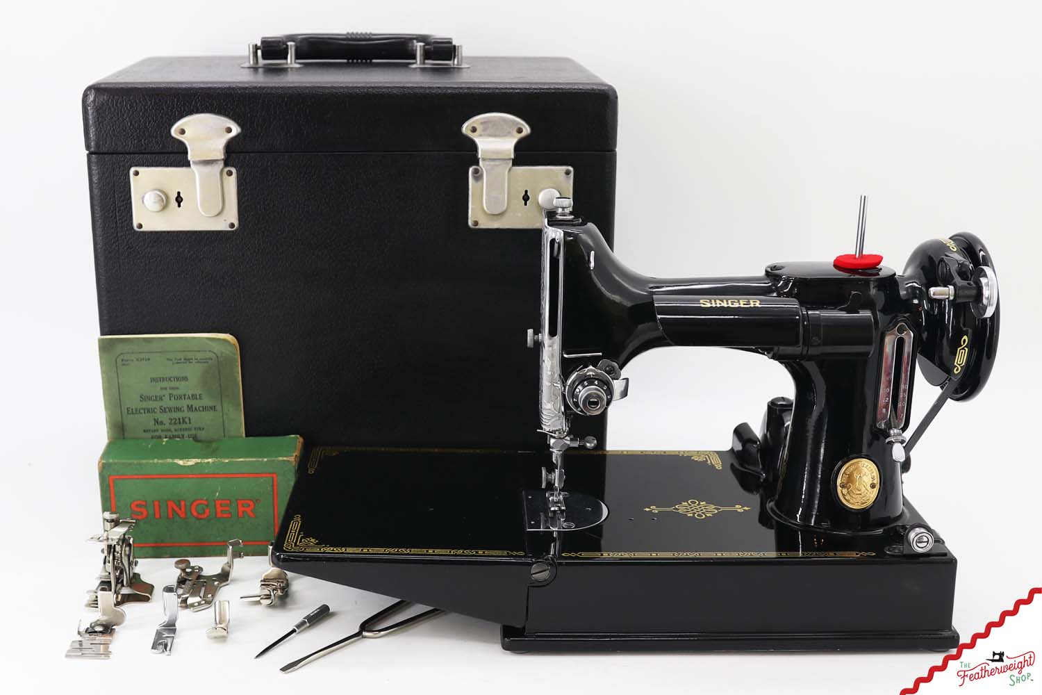 Featherweight 221K Sewing Machine, EG707*** - 1951
