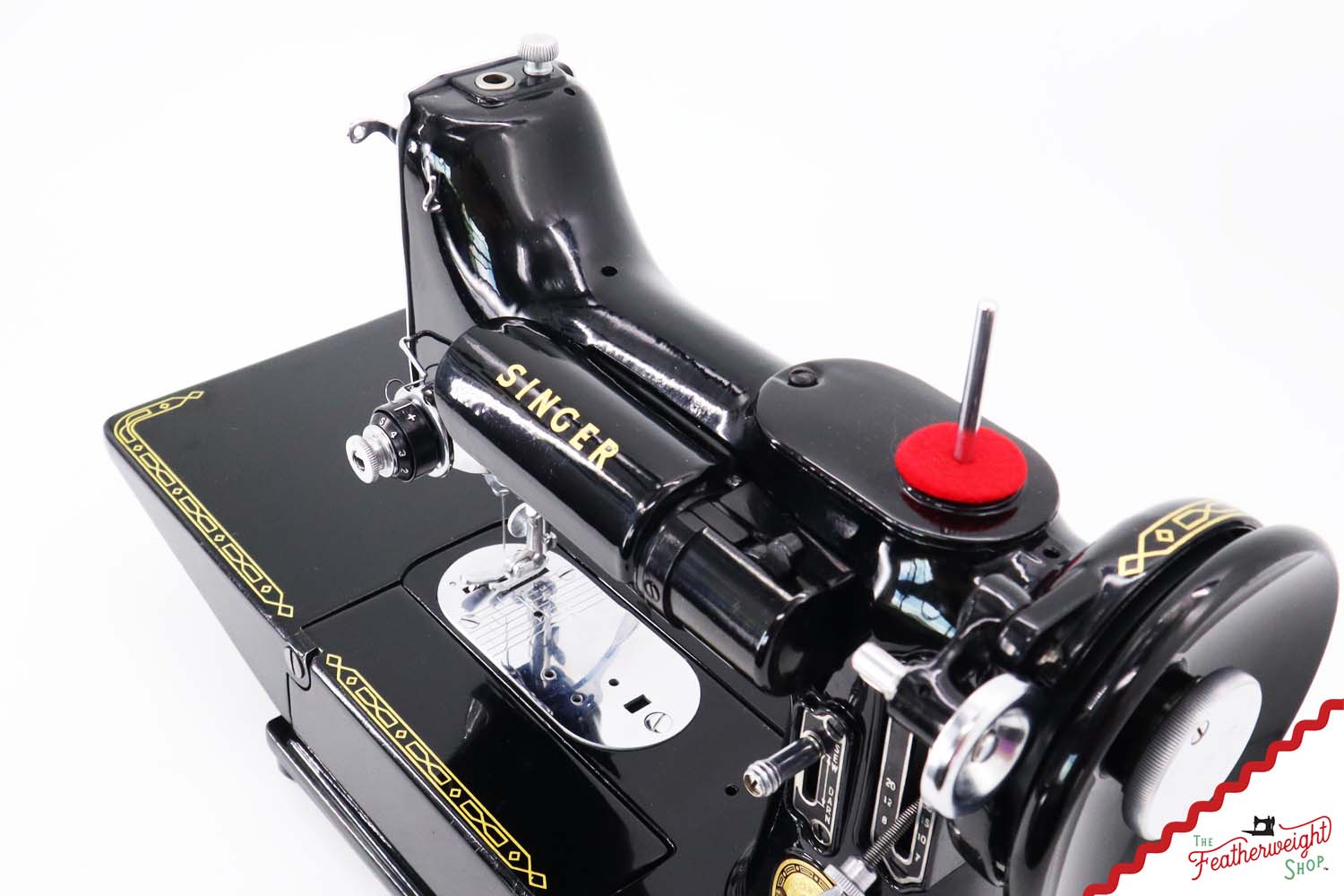 Singer Featherweight 222K Sewing Machine - EK6372**, 1955