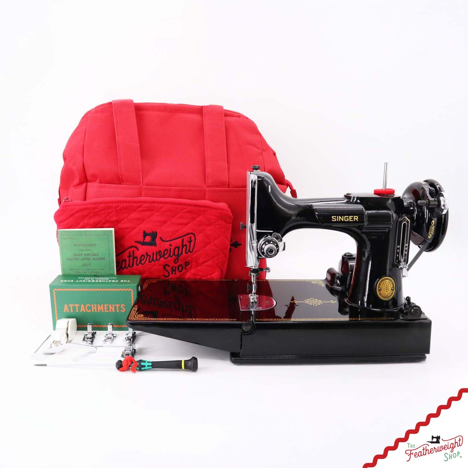 Singer Featherweight 221 Sewing Machine, AK768*** - Quilter's Special!