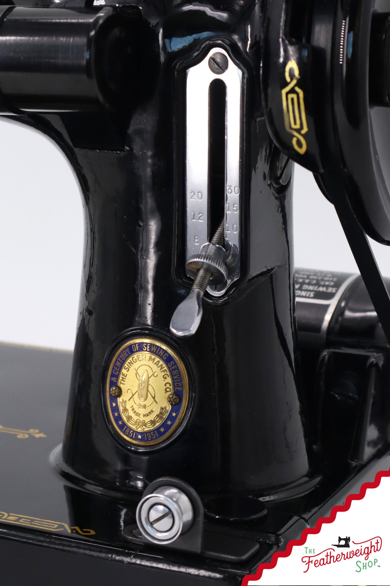 Singer Featherweight 221K Sewing Machine, Centennial: EG308***