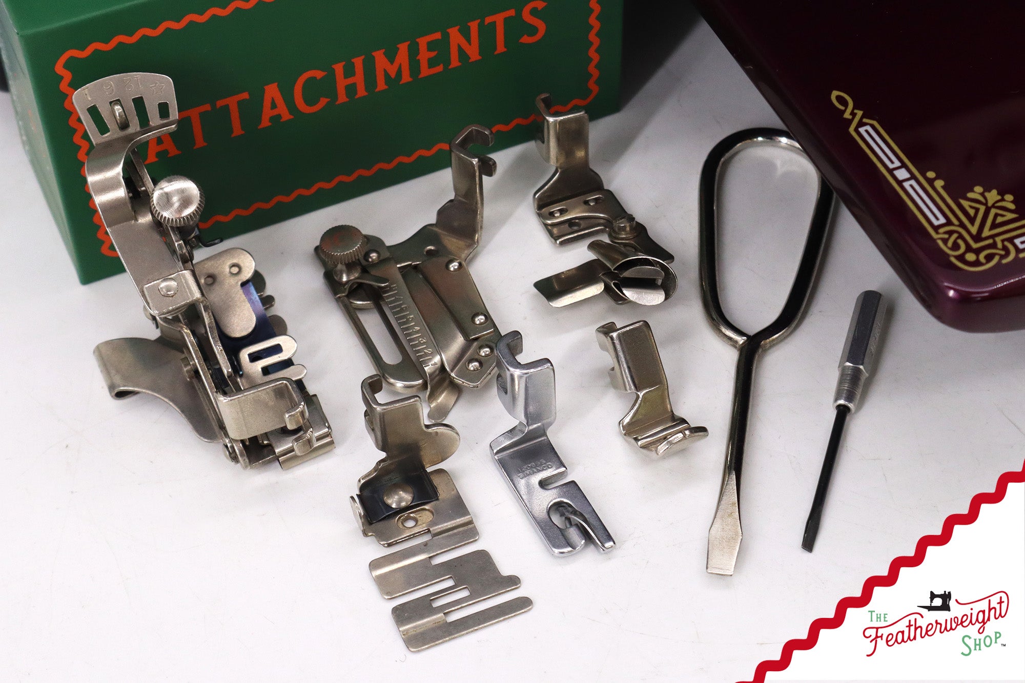 Singer Featherweight Swedish 221K EH236*** - Fully Restored in Star Garnet