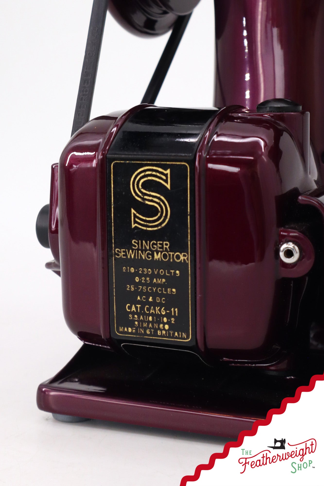 Singer Featherweight Swedish 221K EH236*** - Fully Restored in Star Garnet