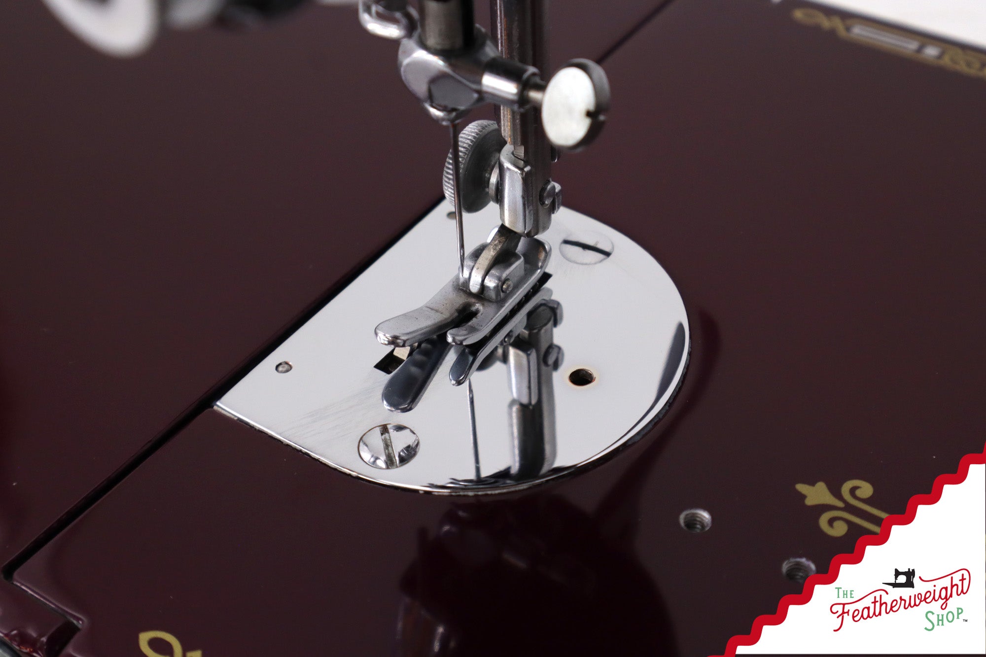 Singer Featherweight Swedish 221K EH236*** - Fully Restored in Star Garnet