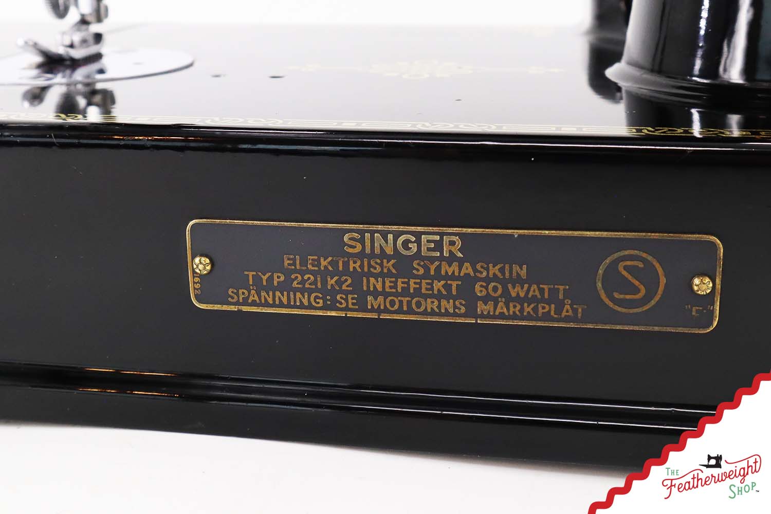 Singer Featherweight Swedish 221K Sewing Machine, EH1416**