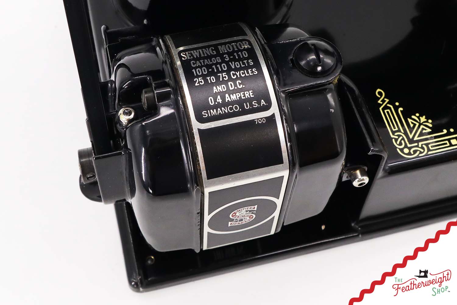 Singer Featherweight 221 Sewing Machine, AE5455** - 1937