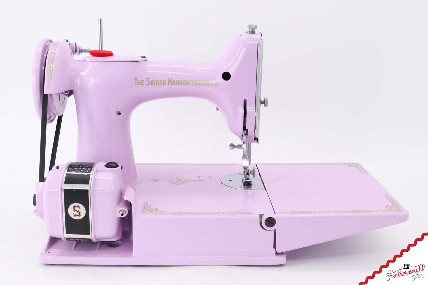 Singer Featherweight 221, Centennial - AJ890*** - Fully Restored in Wisteria