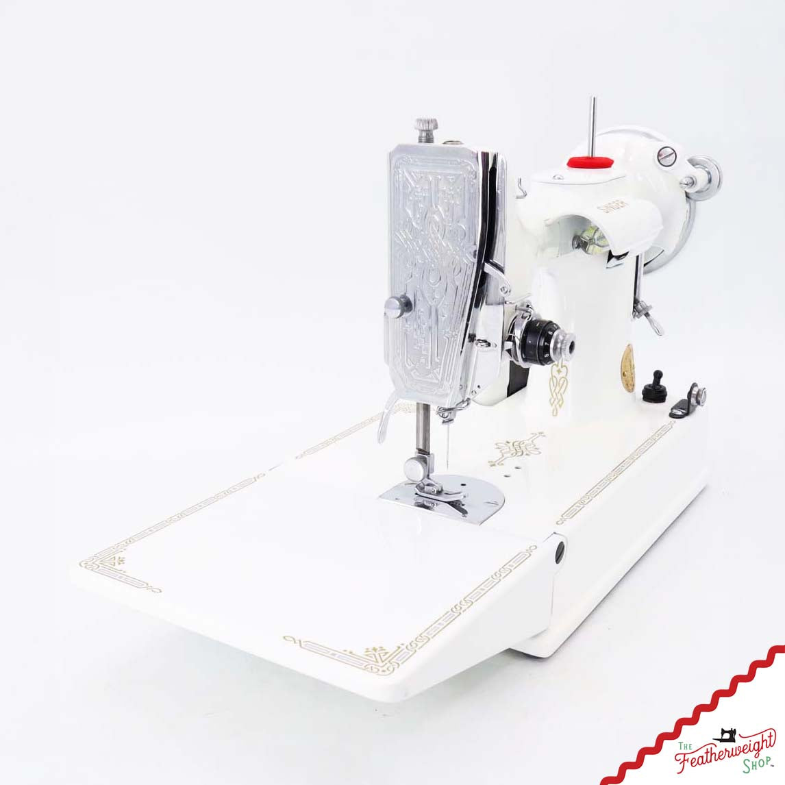 Singer Featherweight 221K - EE45284* - Fully Restored in White