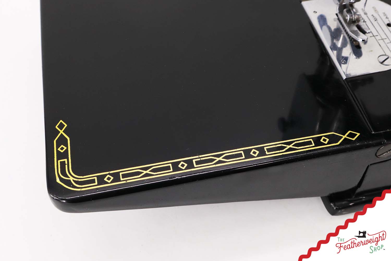 Singer Featherweight 221K Sewing Machine, RED "S" - ES1731**