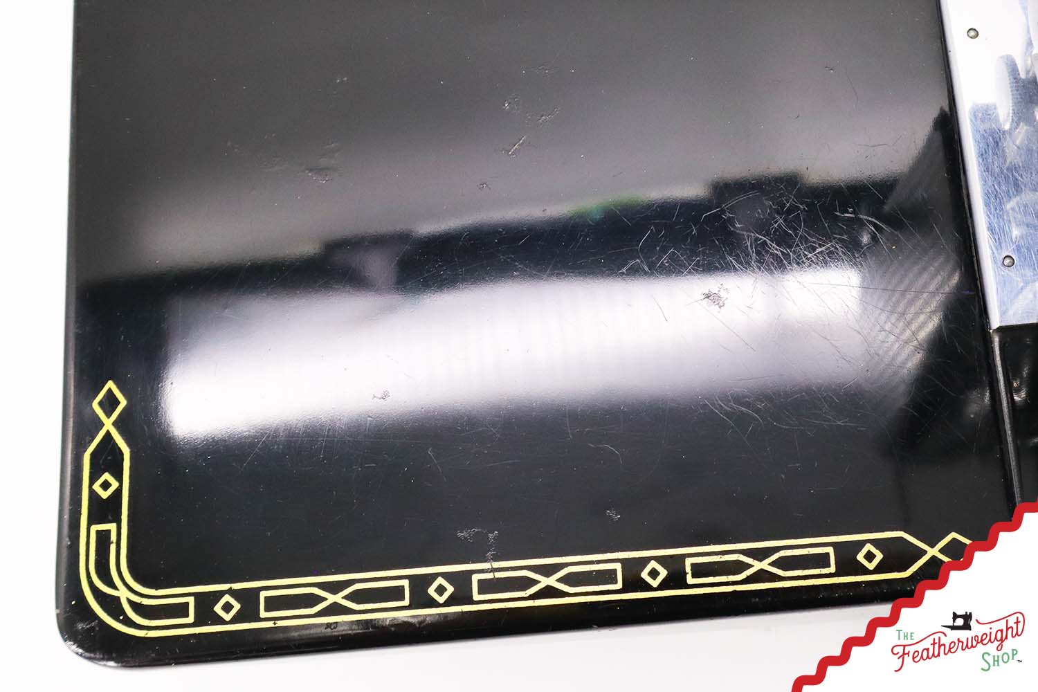 Singer Featherweight 221K Sewing Machine, RED "S" - ES1731**