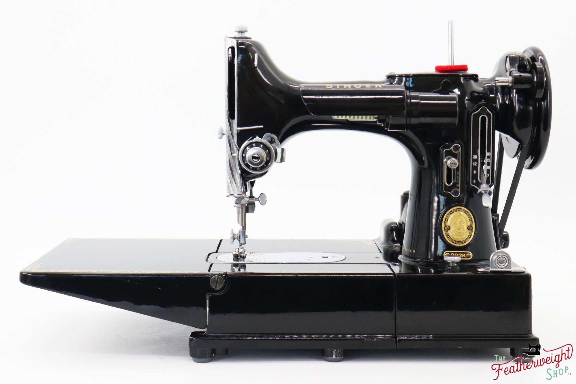 Singer Featherweight 222K Sewing Machine - EM9587**, 1957