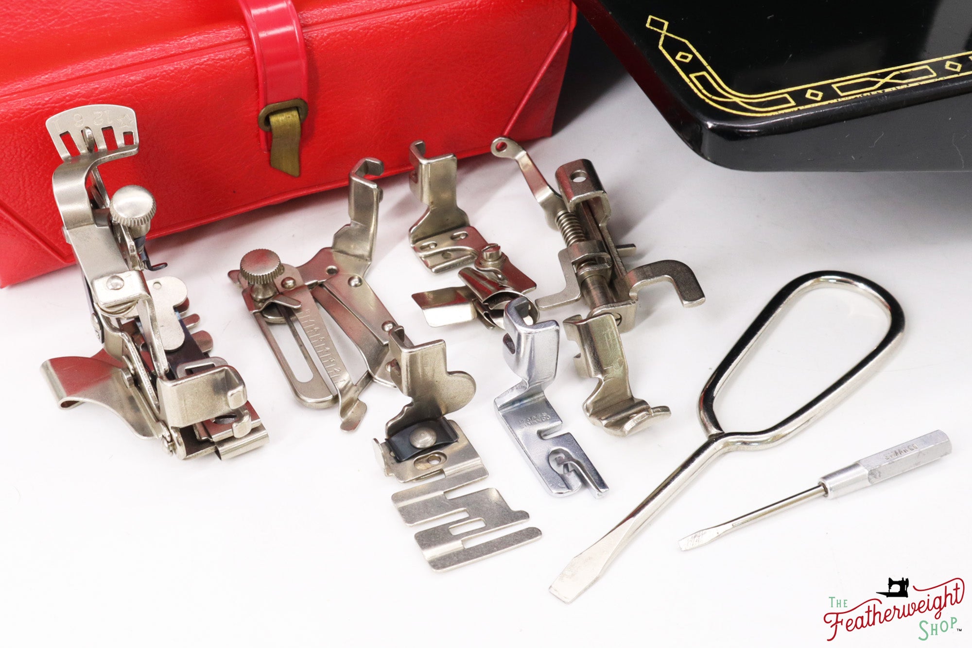 Singer Featherweight 222K Sewing Machine - EM6010**, 1957