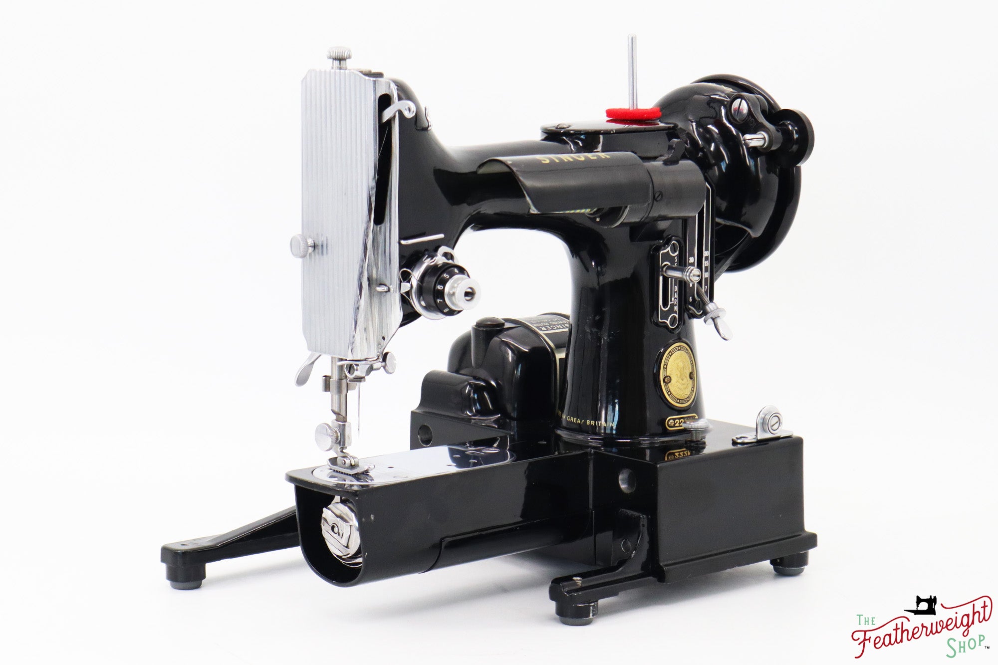 Singer Featherweight 222K Sewing Machine - EM9587**, 1957