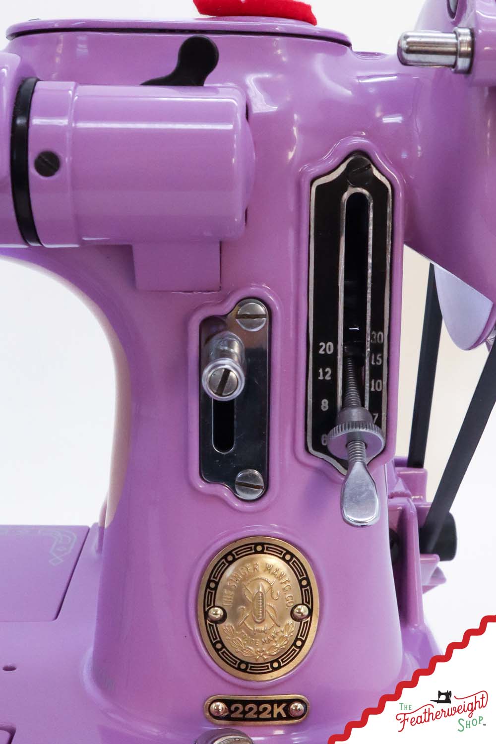 Singer Featherweight 222K - EJ908*** - Fully Restored in Lilac