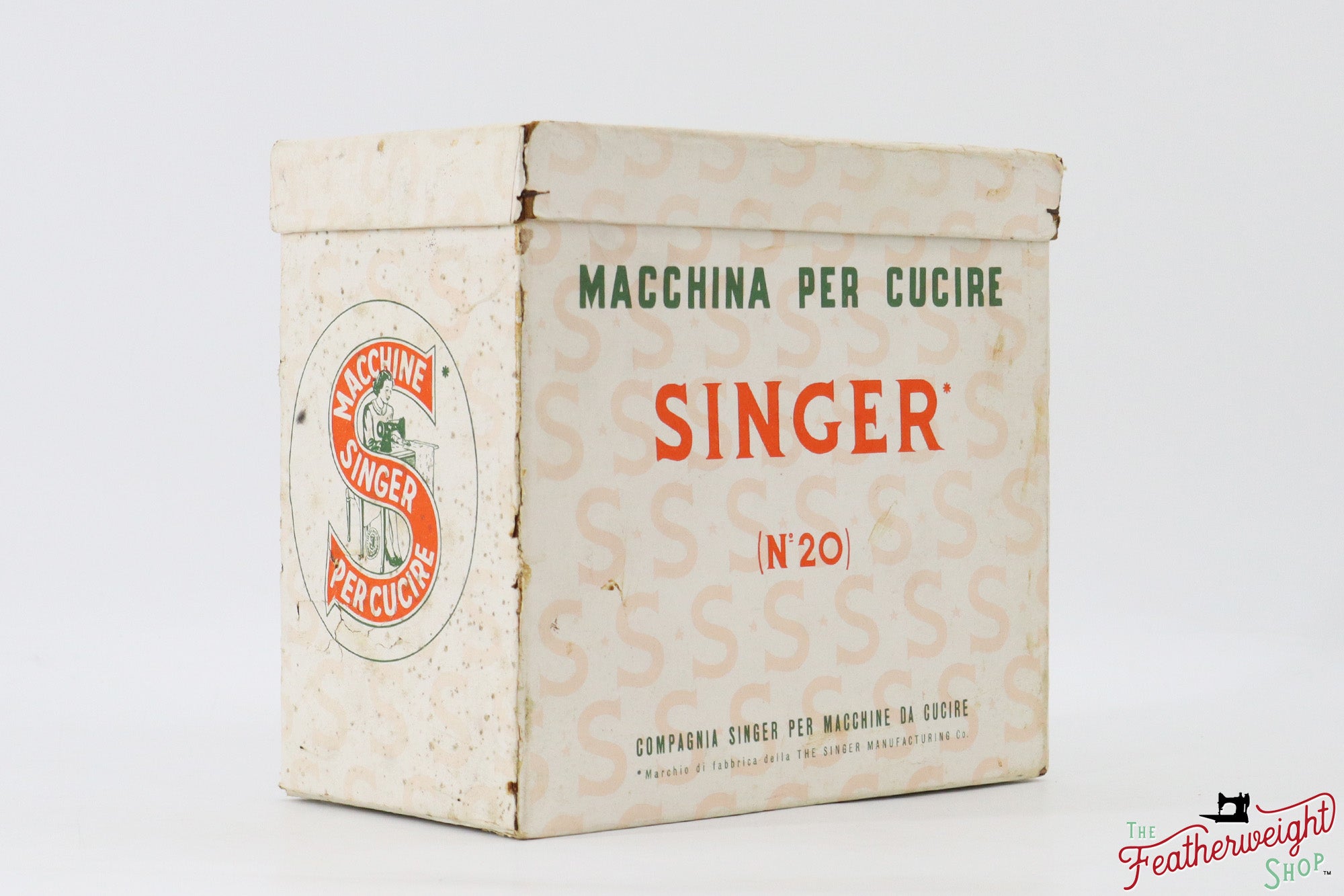 Singer Sewhandy Model 20 - Light Azure - RARE, Complete Italian Set