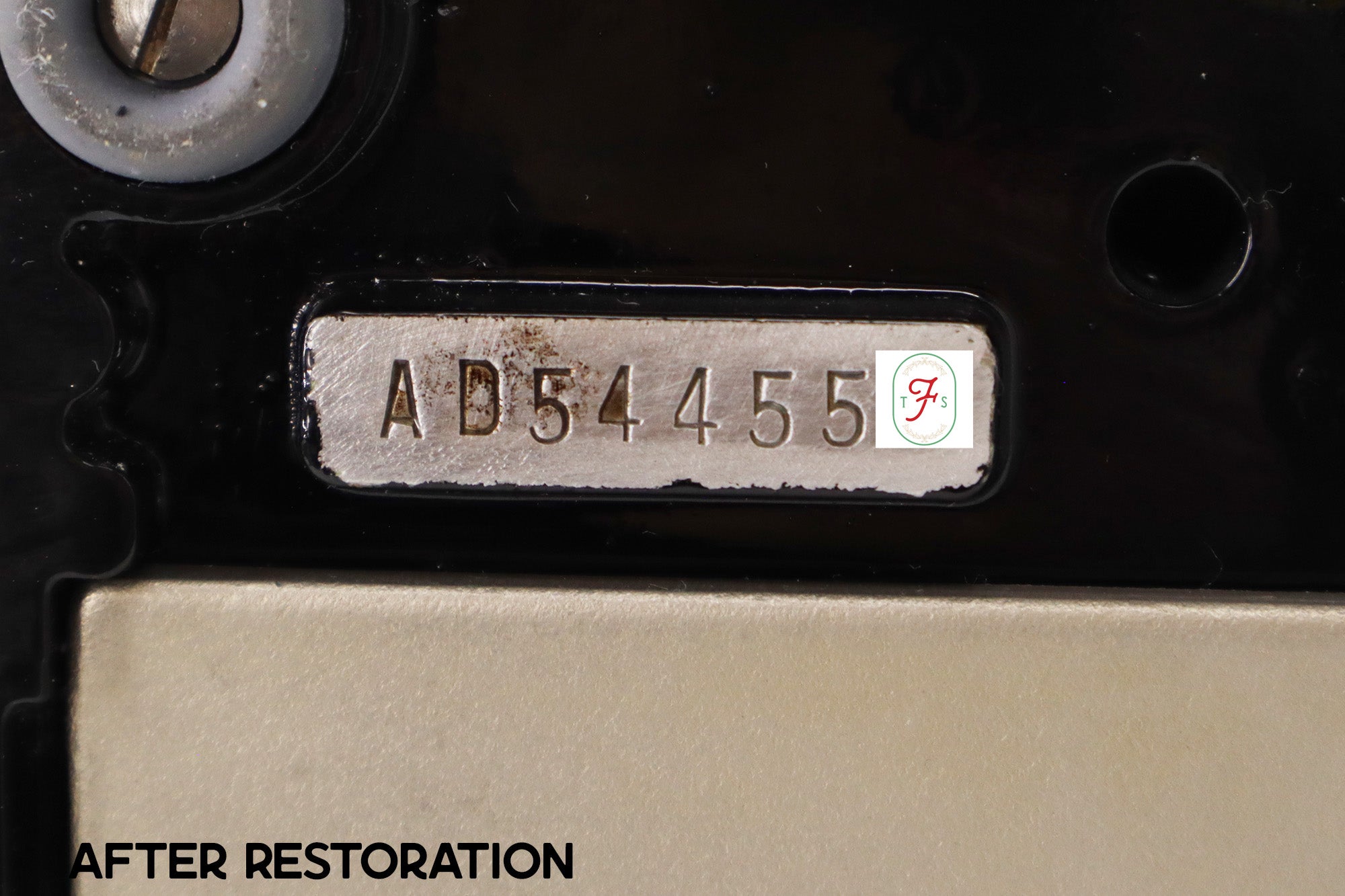 Singer Featherweight 221, Chicago World's Fair, Fully Restored in Gloss Black, AD54455* - RARE