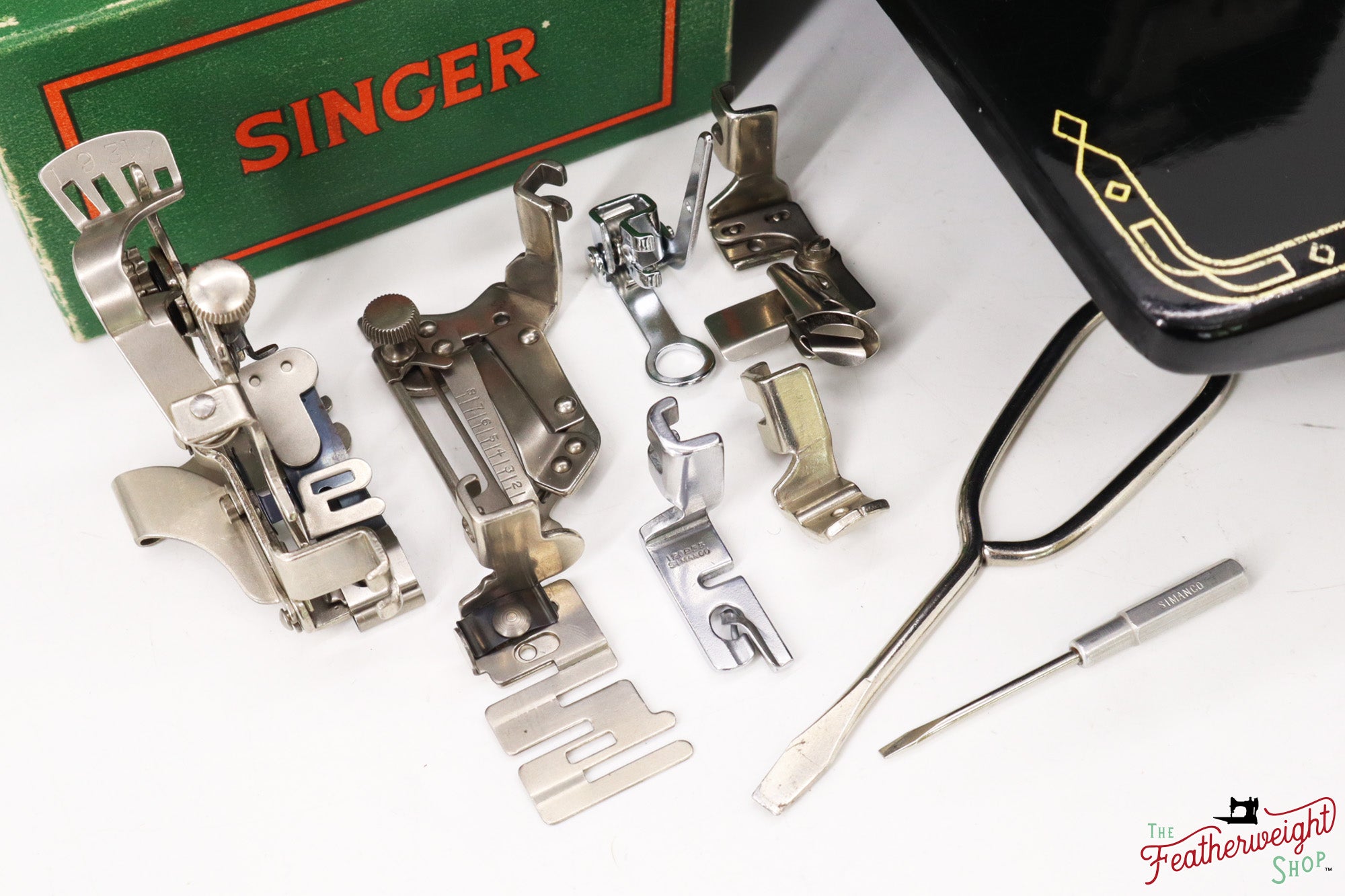 Singer Featherweight 222K Sewing Machine - EJ2696**, 1953