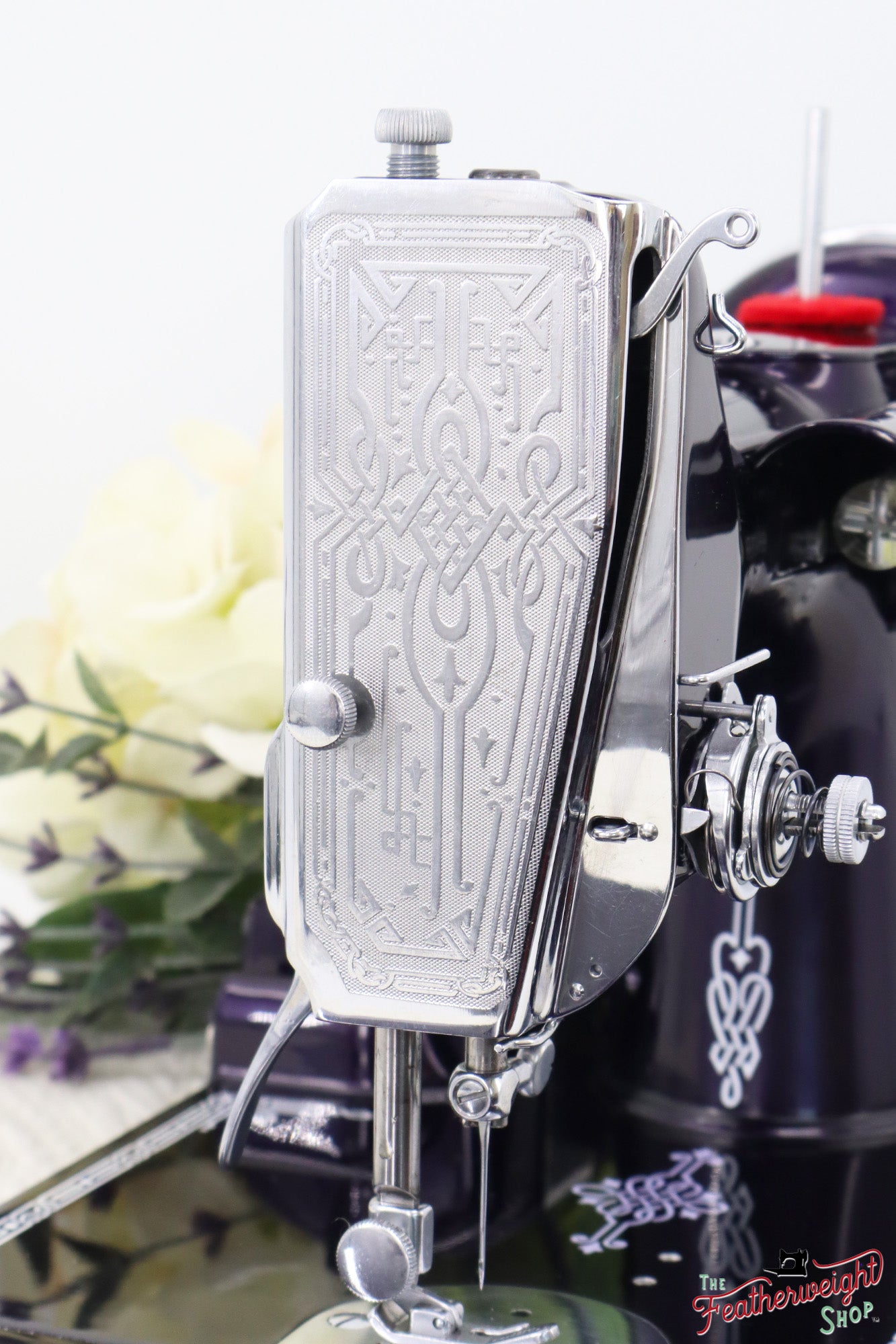 Singer Featherweight 221, AD946*** - Fully Restored in Black Iris