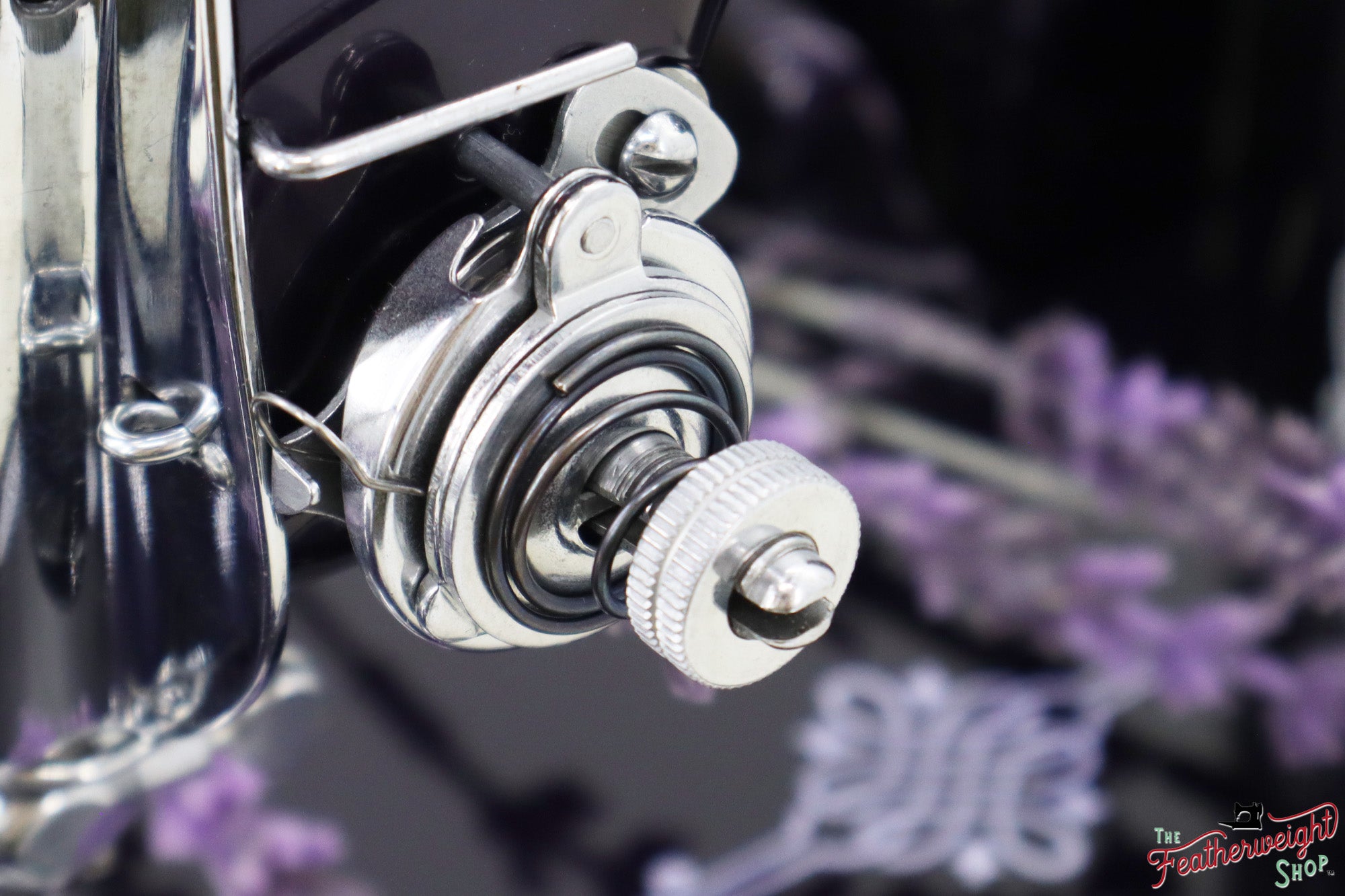 Singer Featherweight 221, AD946*** - Fully Restored in Black Iris