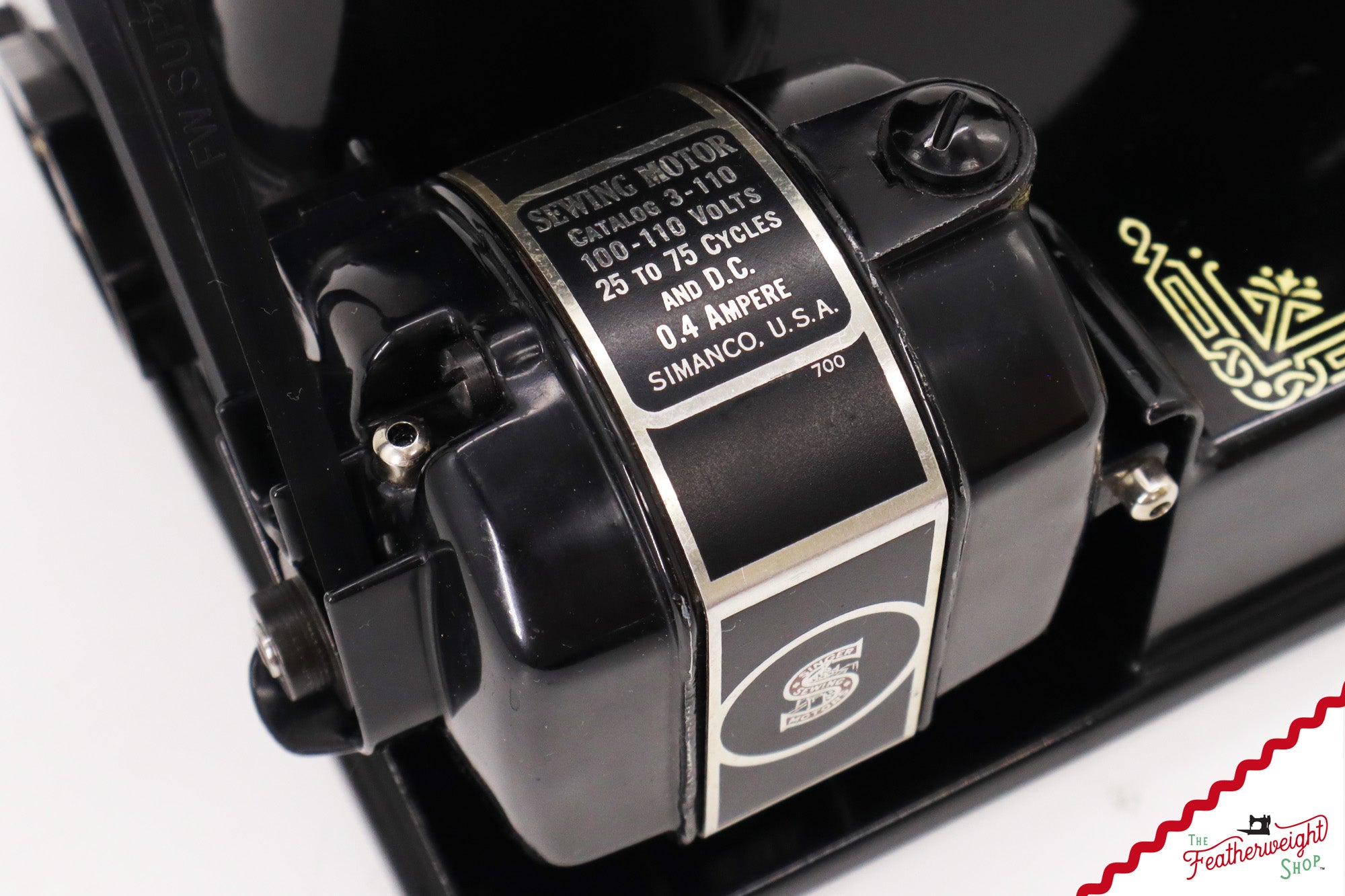 Singer Featherweight 221, AG0119**, Blackside - RARE