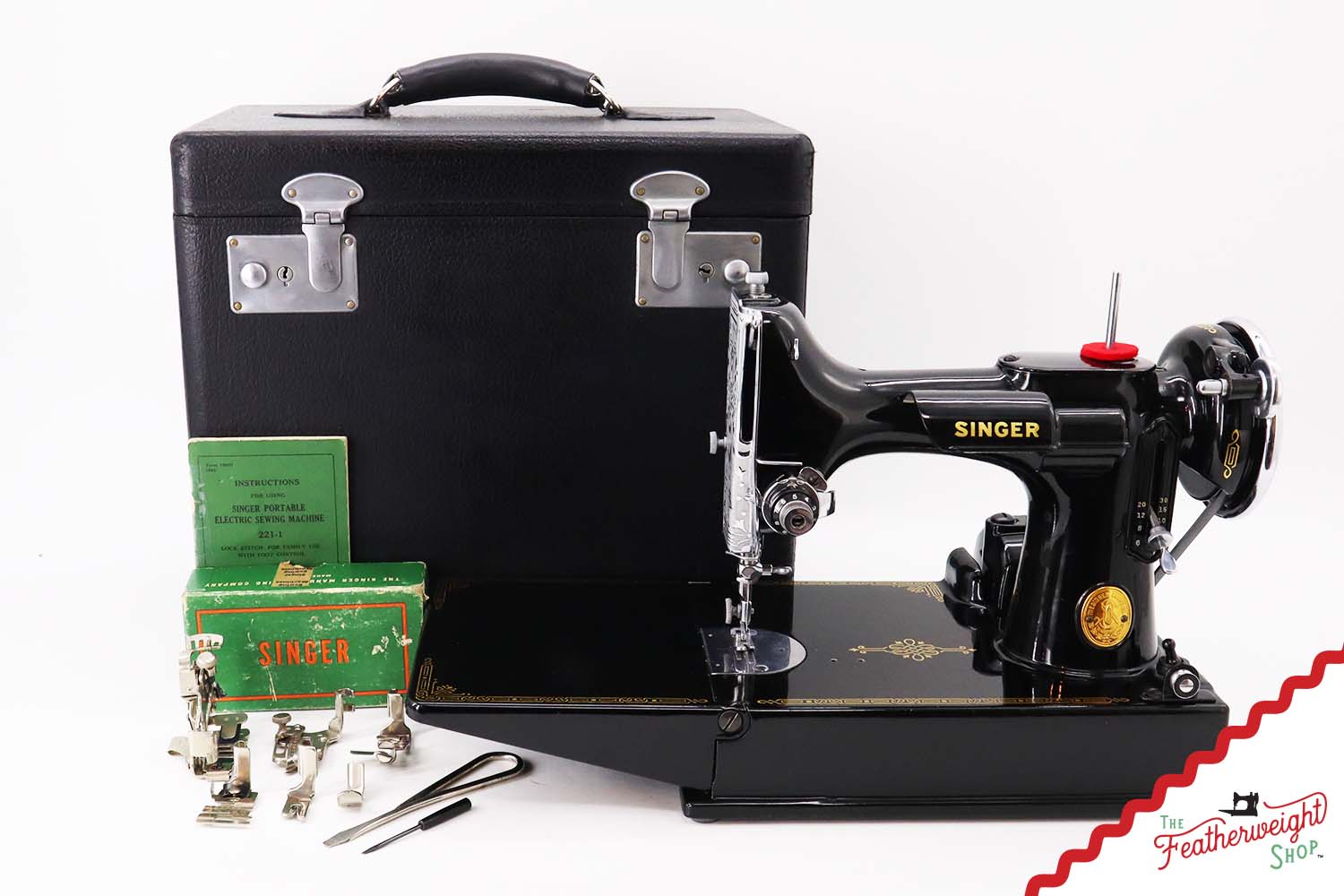 Singer Featherweight 221 Sewing Machine, AF866*** - 1941