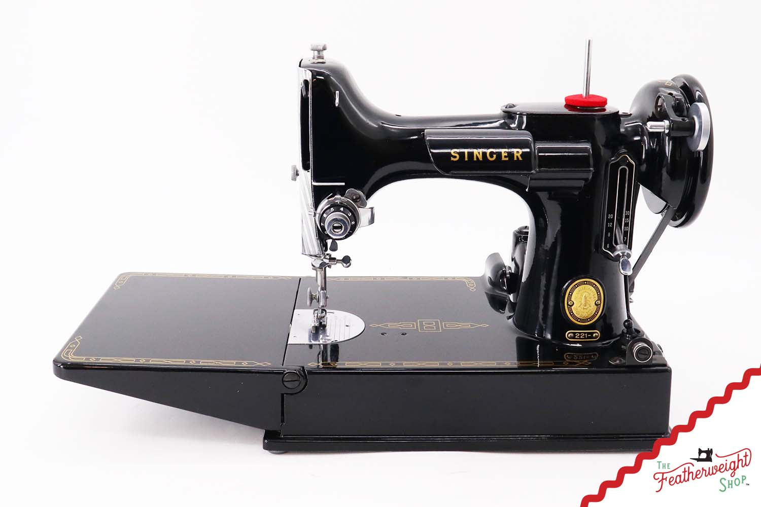 Singer Featherweight 221 Sewing Machine, AL937*** - 1955