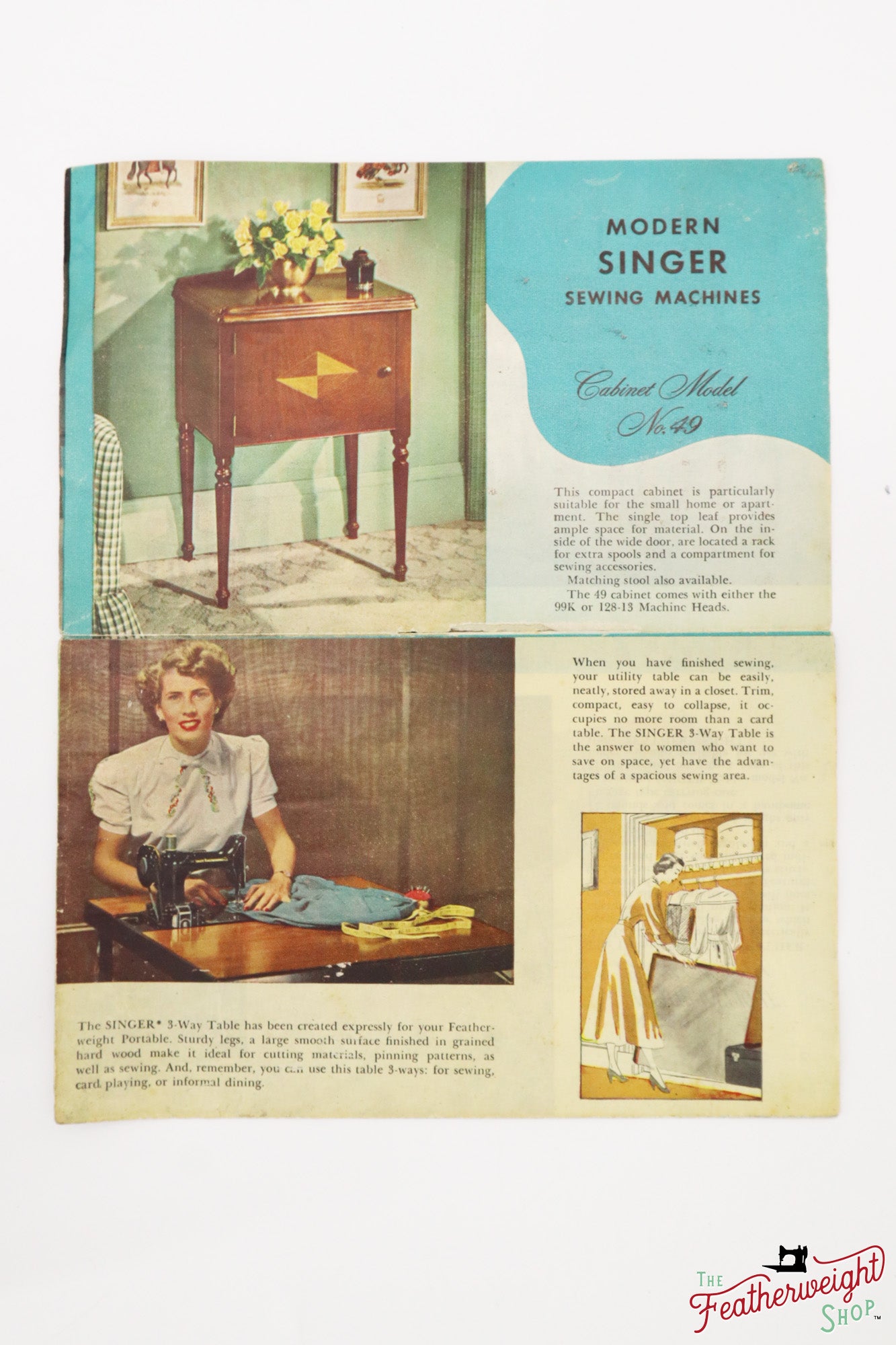 Singer Featherweight 221K Sewing Machine, 1953 - EH896***