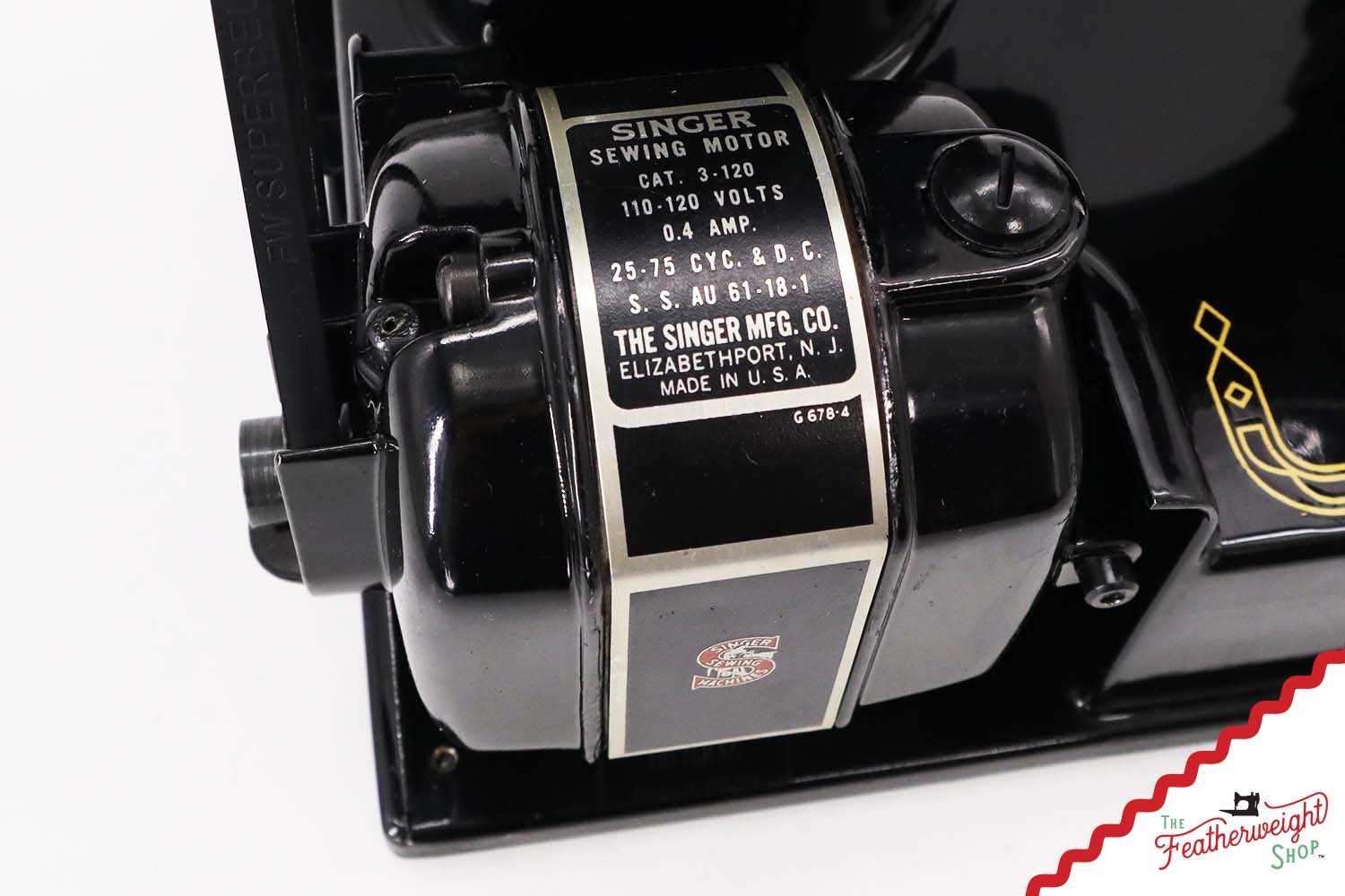 Singer Featherweight 221 Sewing Machine, AL937*** - 1955