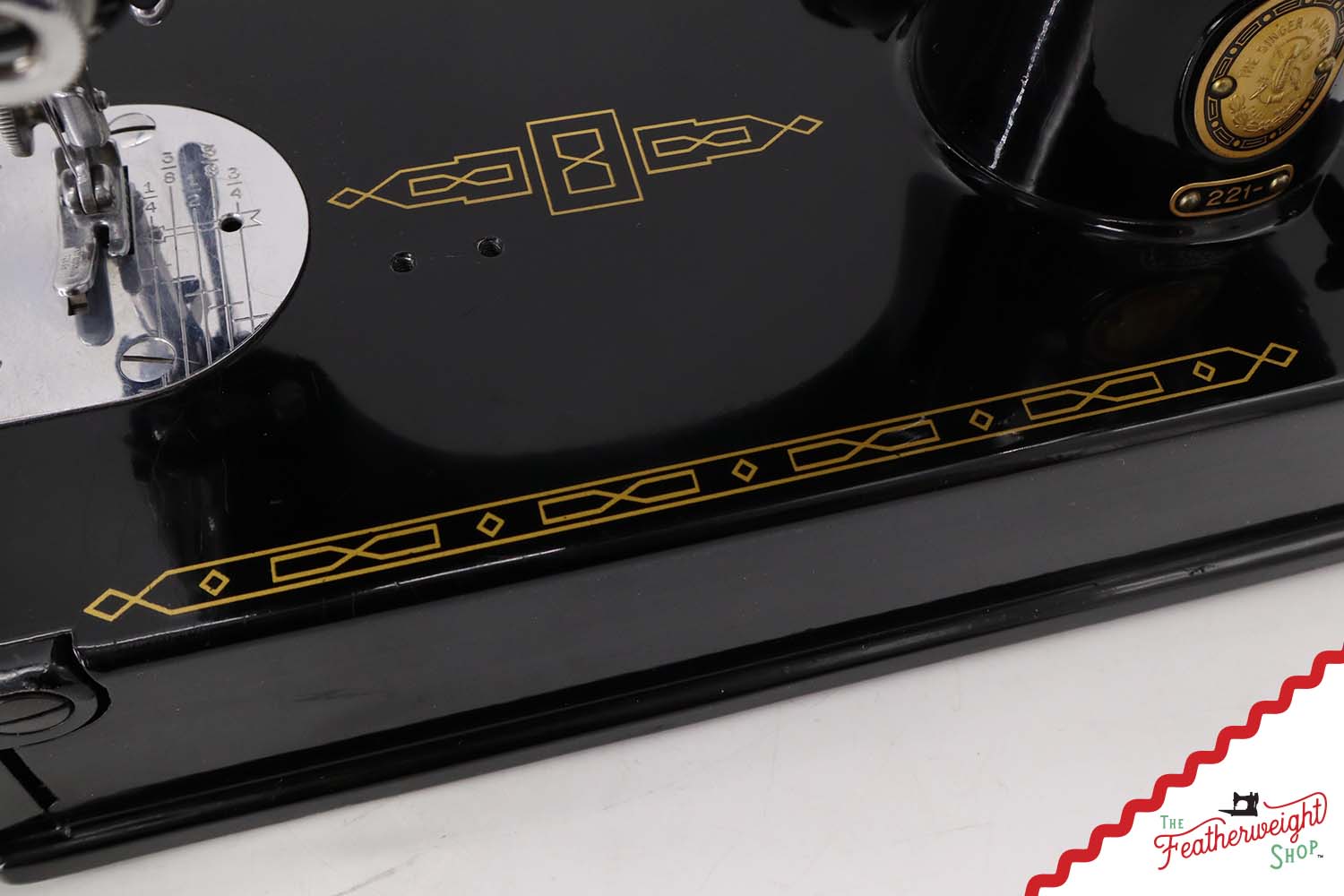 Singer Featherweight 221 Sewing Machine, AL937*** - 1955