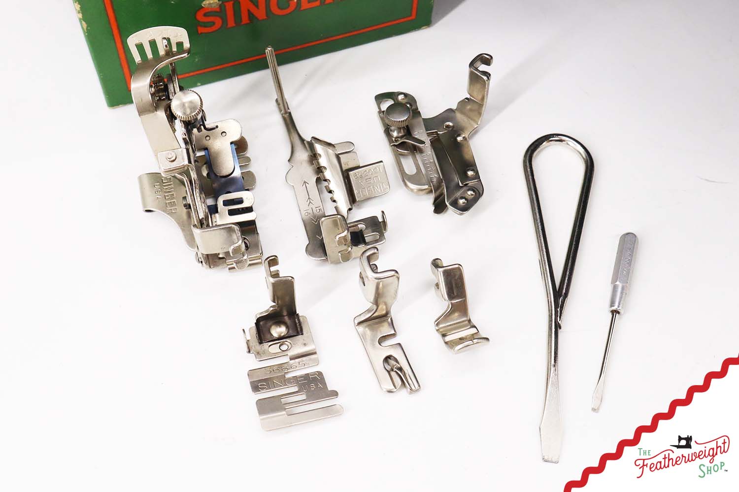 Singer Featherweight 221 Sewing Machine, AJ619*** - 1950