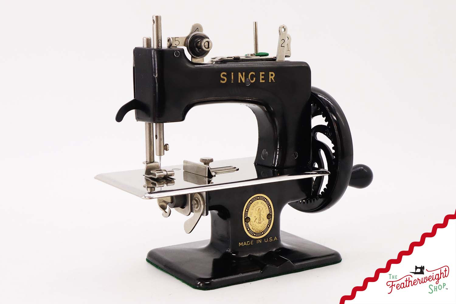 Singer Sewhandy Model 20-10, Black - Made in U.S.A. Decal - October 2025, Faire