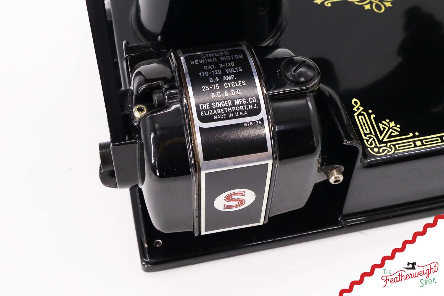 Singer Featherweight 221 Sewing Machine, AJ619*** - 1950