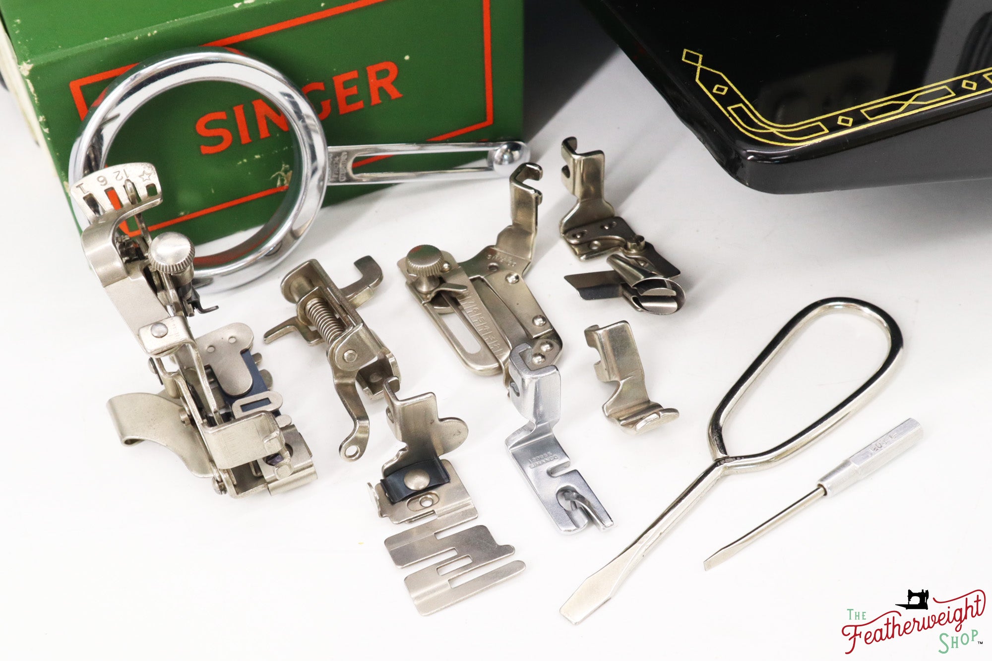 Singer Featherweight 222K Sewing Machine - EJ9163**, 1954