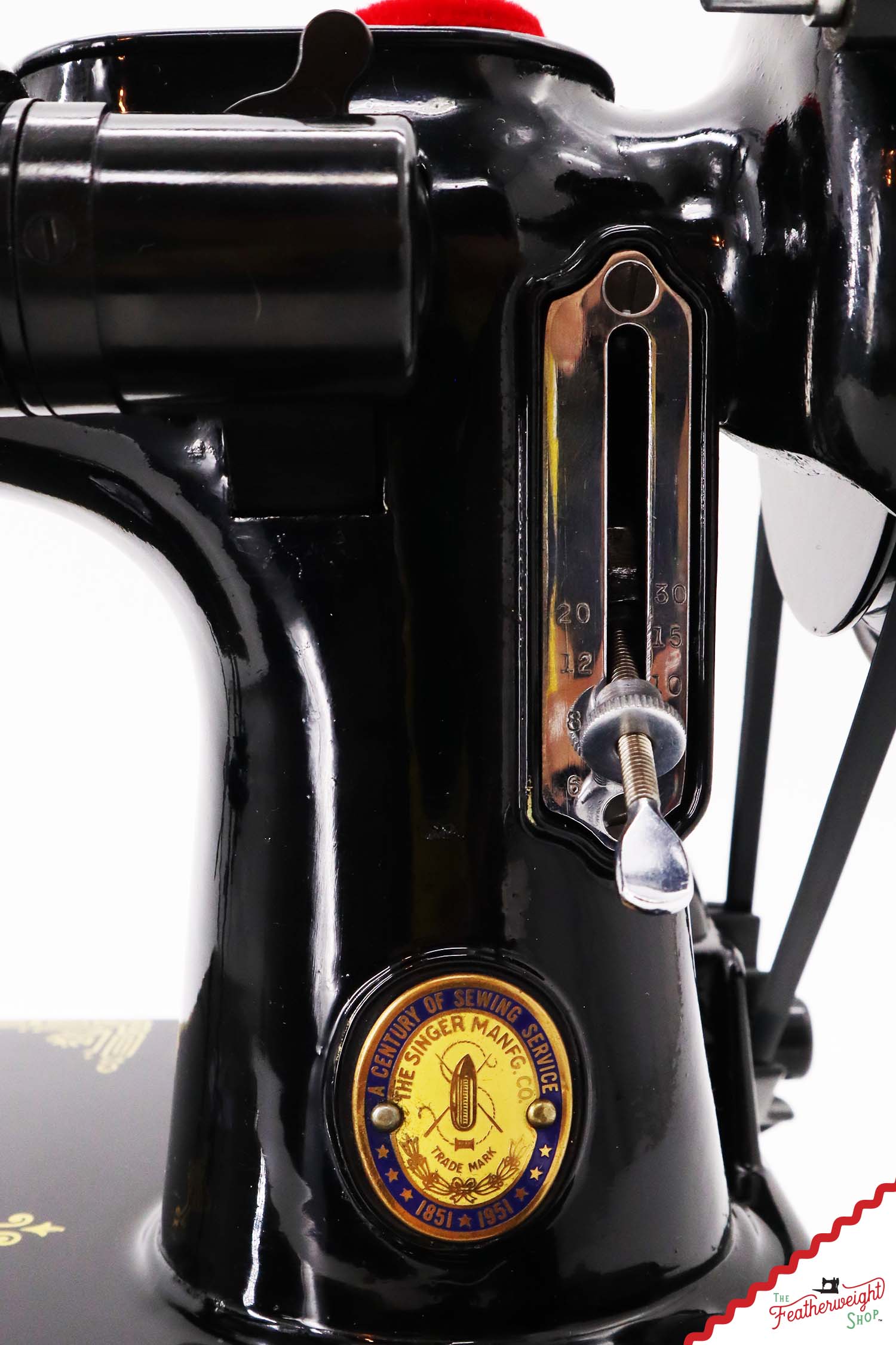 Singer Featherweight 221K Sewing Machine, Centennial: EG346***