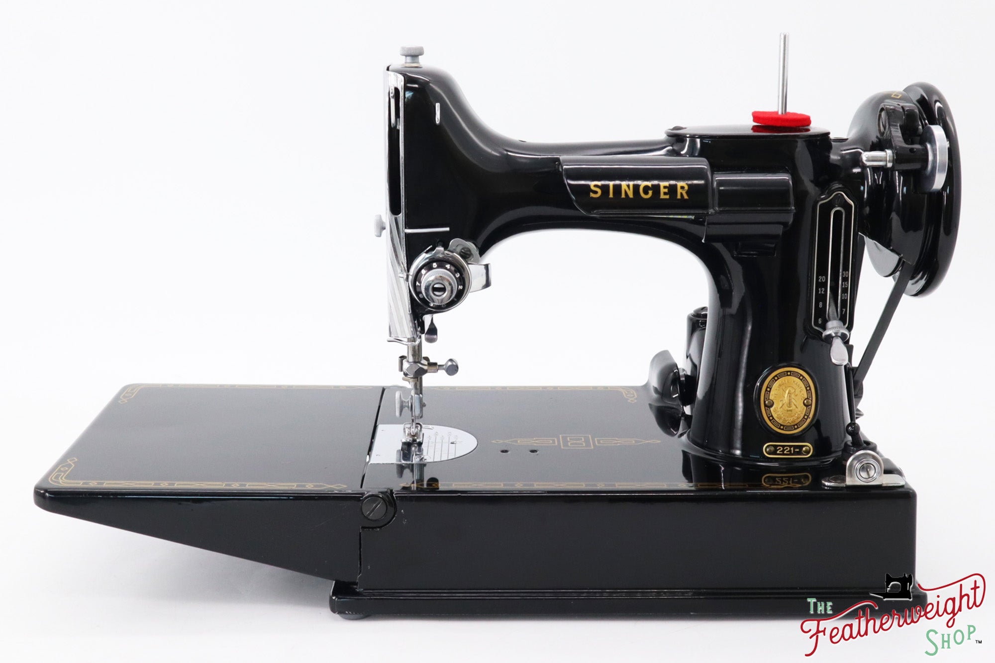 Singer Featherweight 221 Sewing Machine, AM388*** - 1956