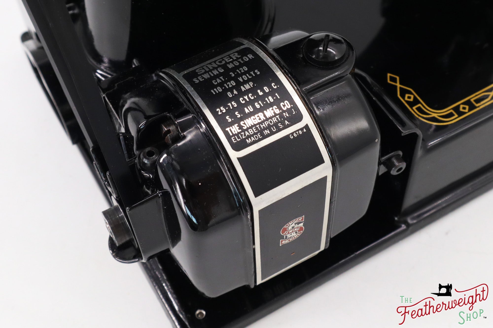 Singer Featherweight 221 Sewing Machine, AM388*** - 1956