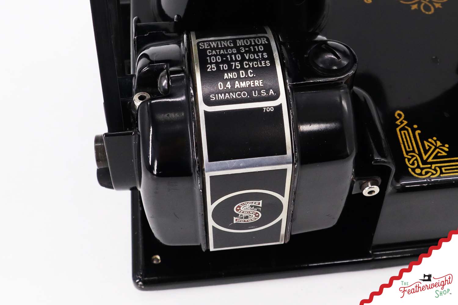 Singer Featherweight 221 Sewing Machine, AG824*** - 1946