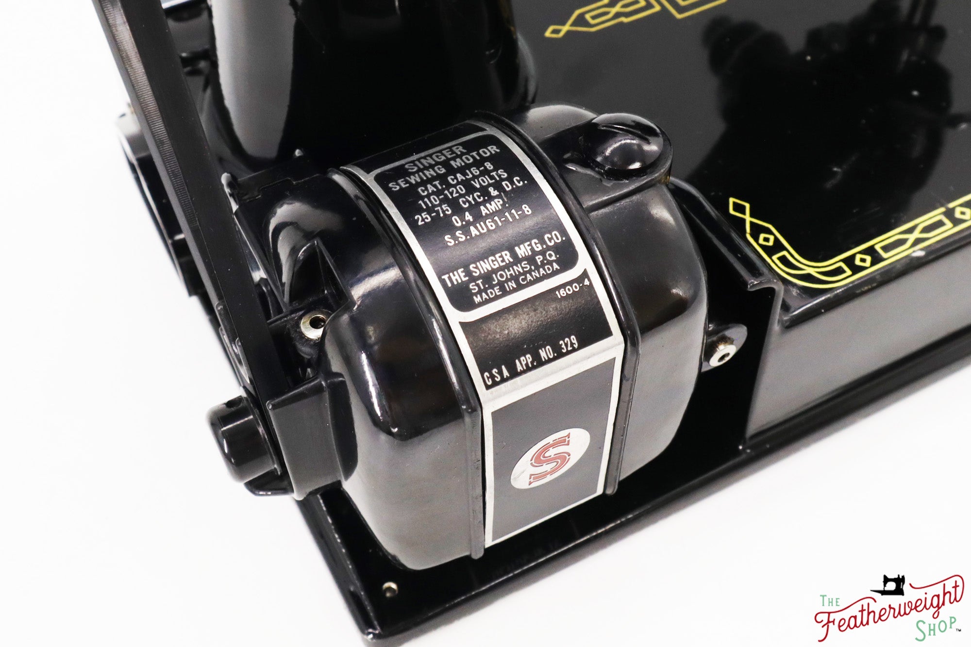 Singer Featherweight 221K Sewing Machine, RED "S" - ES24417*