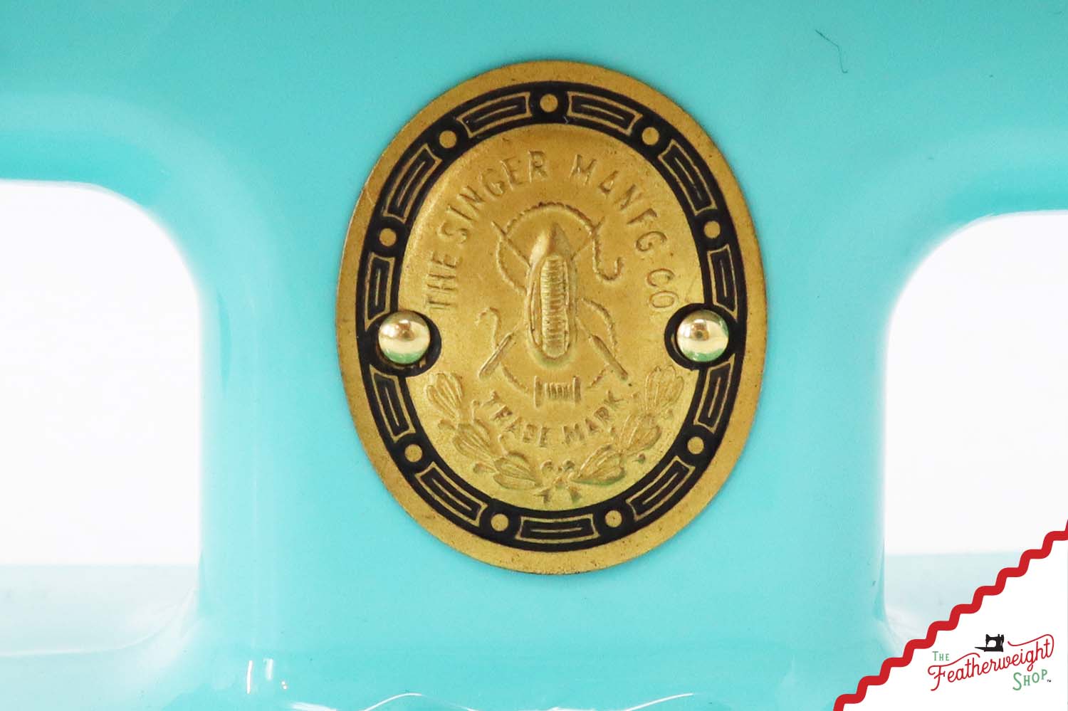 Singer Sewhandy Model 20 - Fully Restored in Tiffany Blue - Holiday Faire 2025