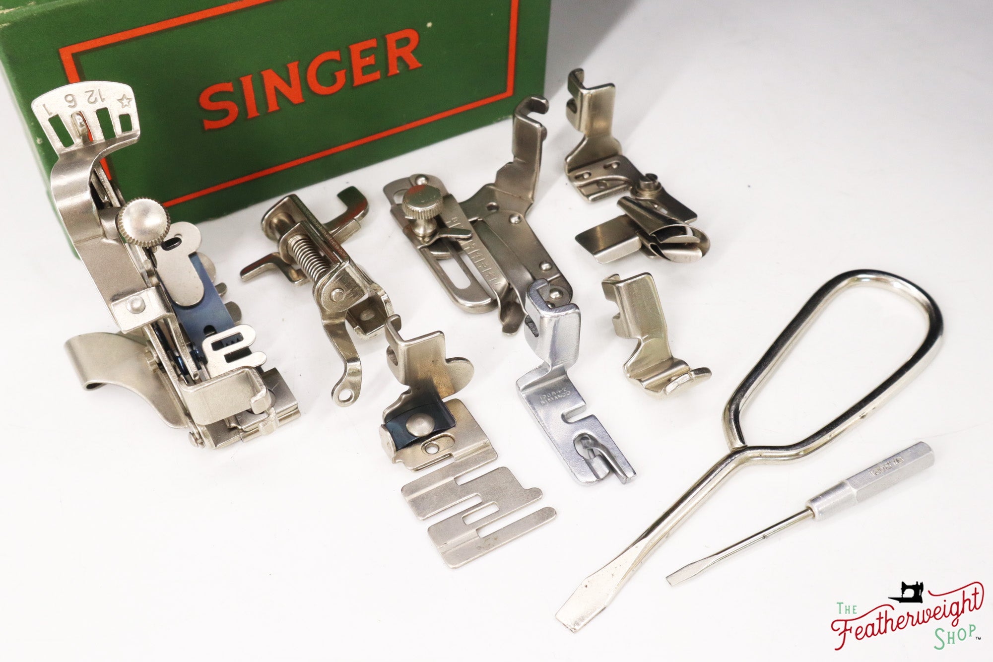 Singer Featherweight 222K Sewing Machine - EM9596**, 1957