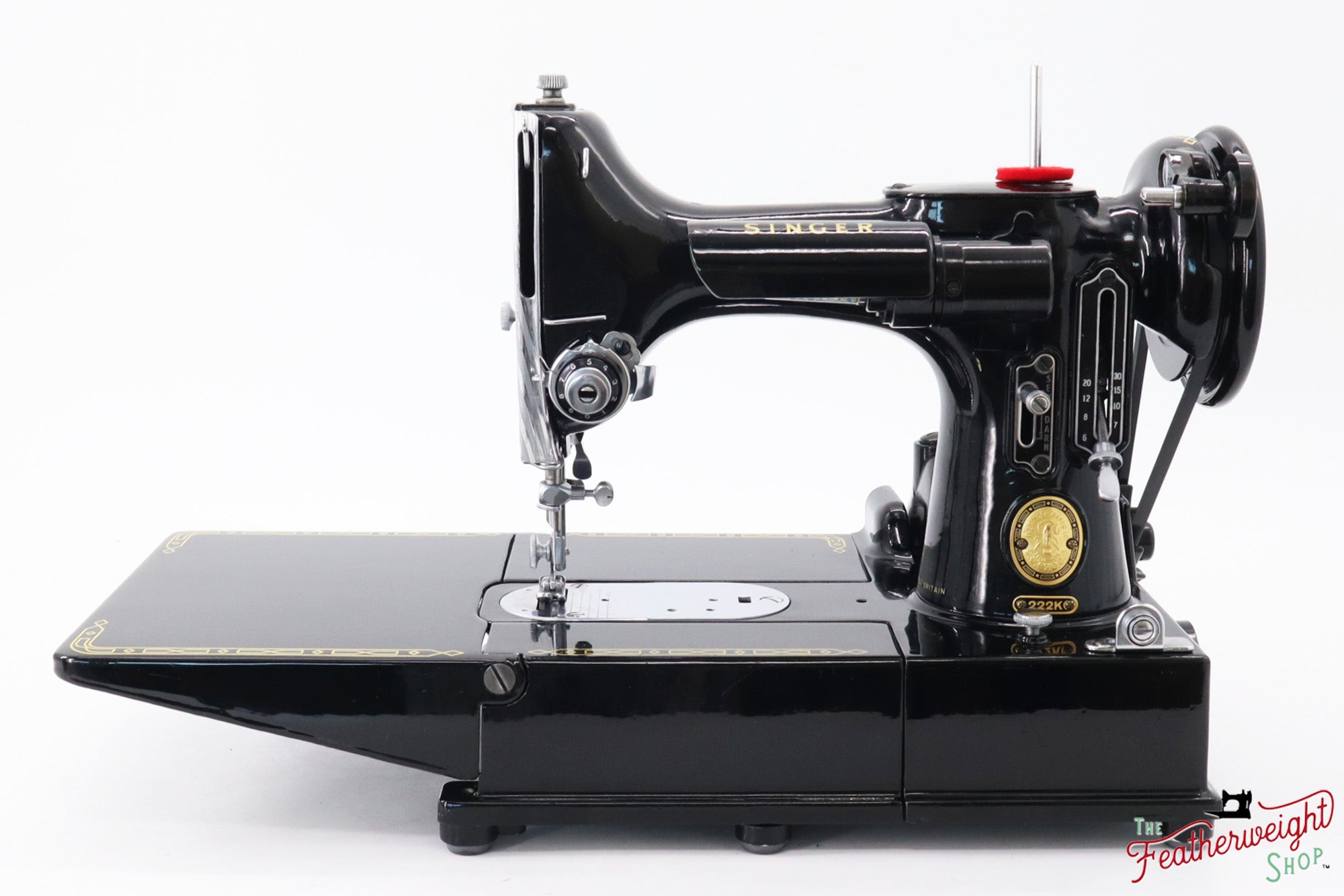 Singer Featherweight 222K Sewing Machine - EM9596**, 1957
