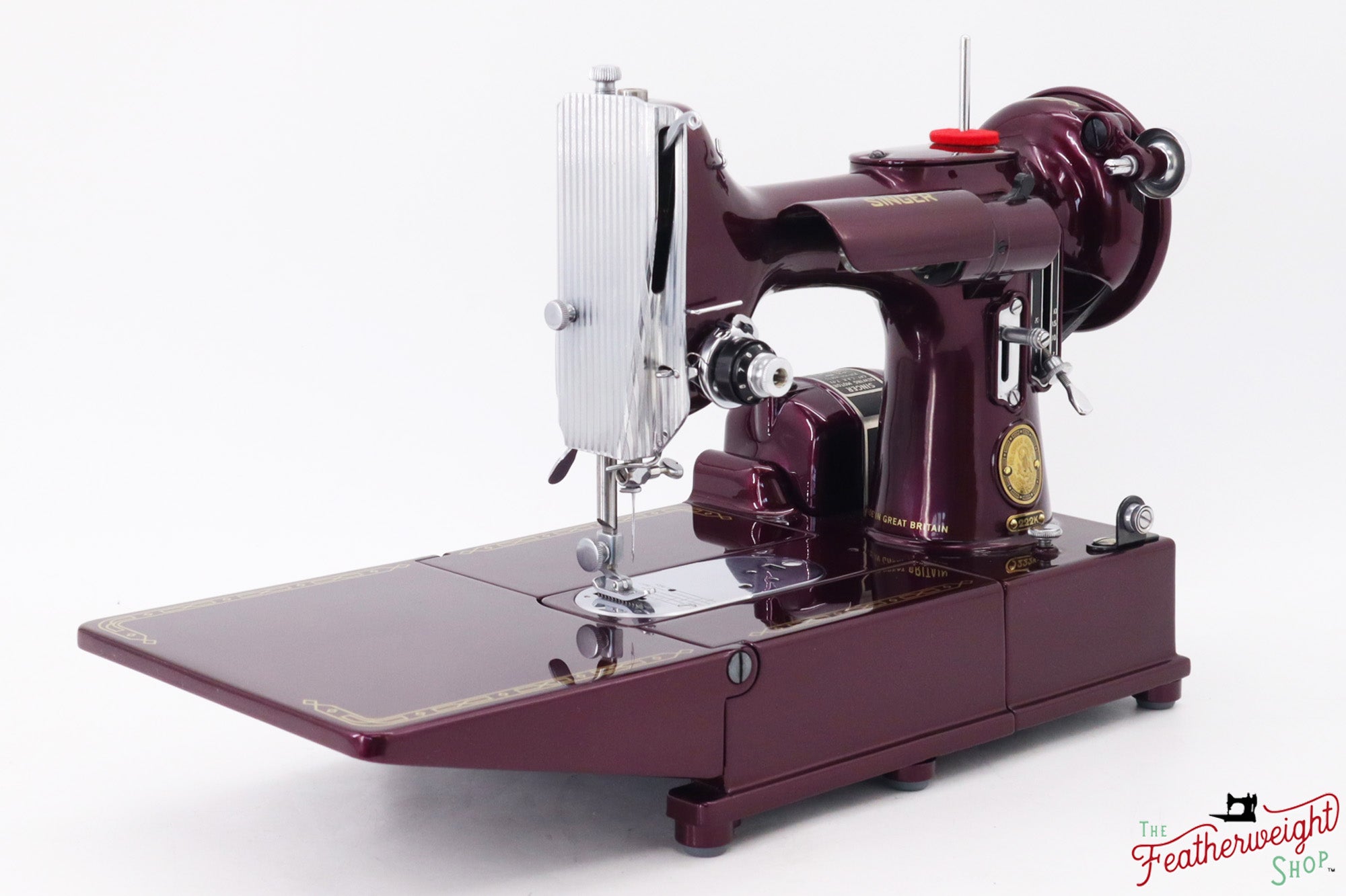 Singer Featherweight 222K - EJ9133** - Fully Restored in Star Garnet