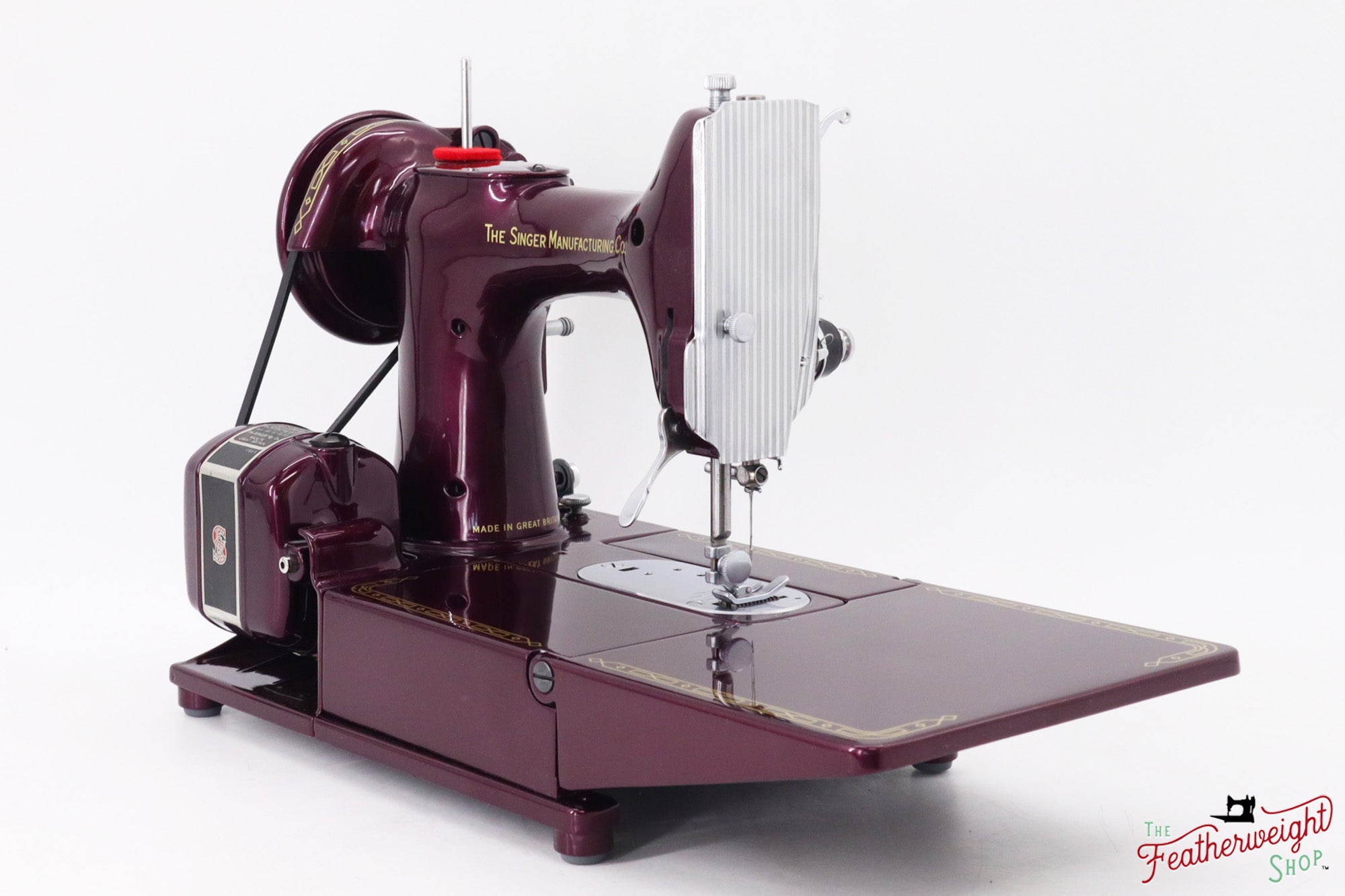 Singer Featherweight 222K - EJ9133** - Fully Restored in Star Garnet