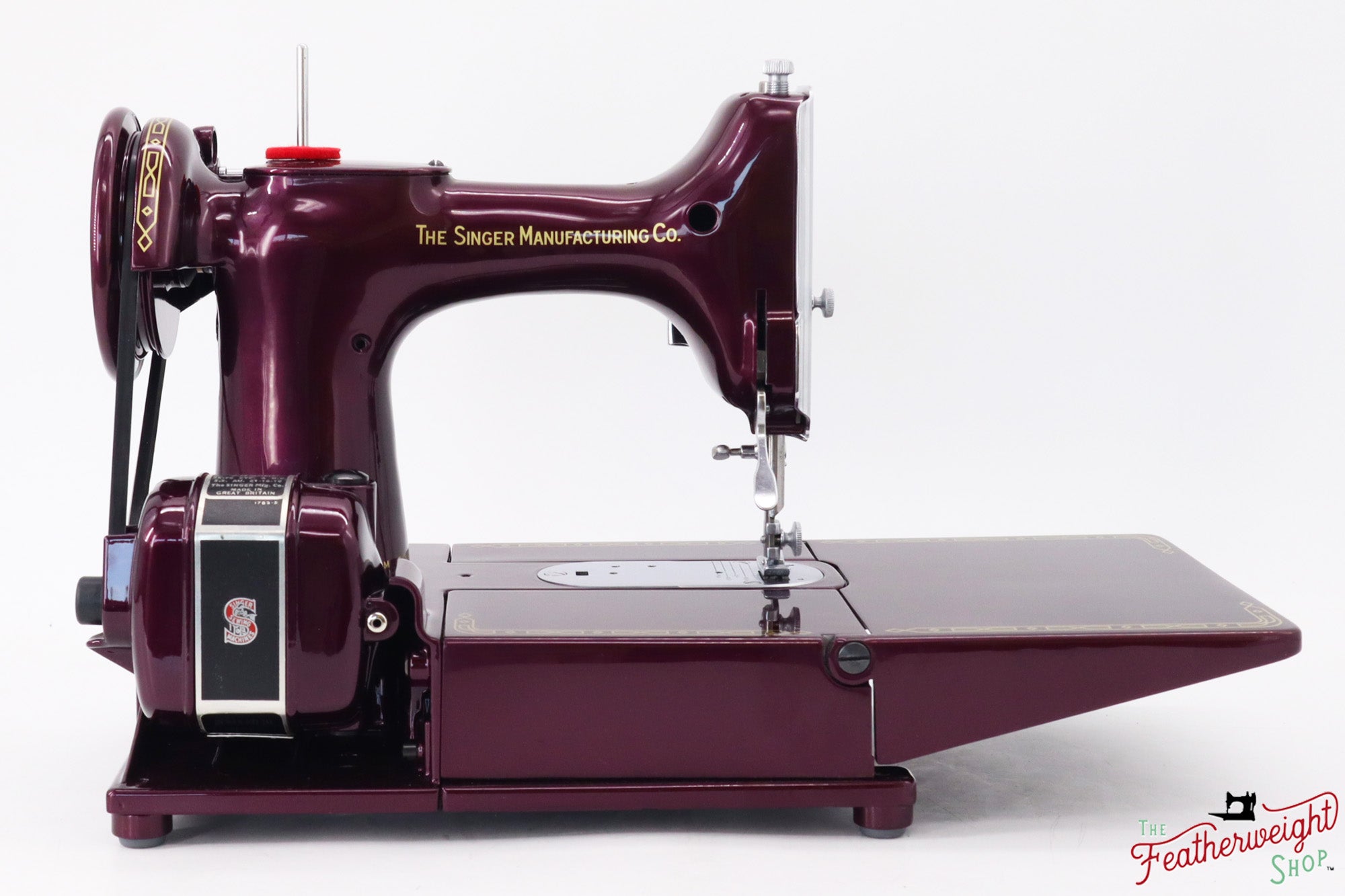 Singer Featherweight 222K - EJ9133** - Fully Restored in Star Garnet