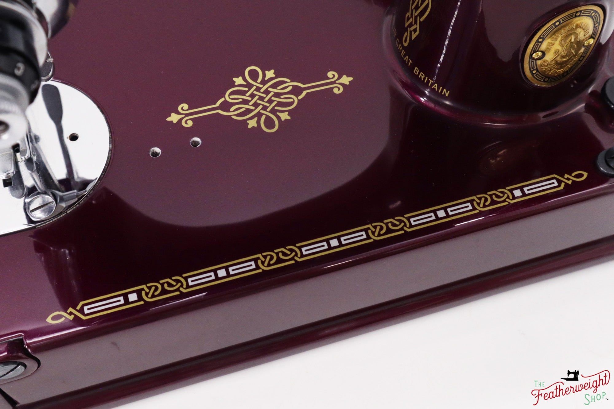 Singer Featherweight 221K, 1952 - EH241*** - Fully Restored in Star Garnet