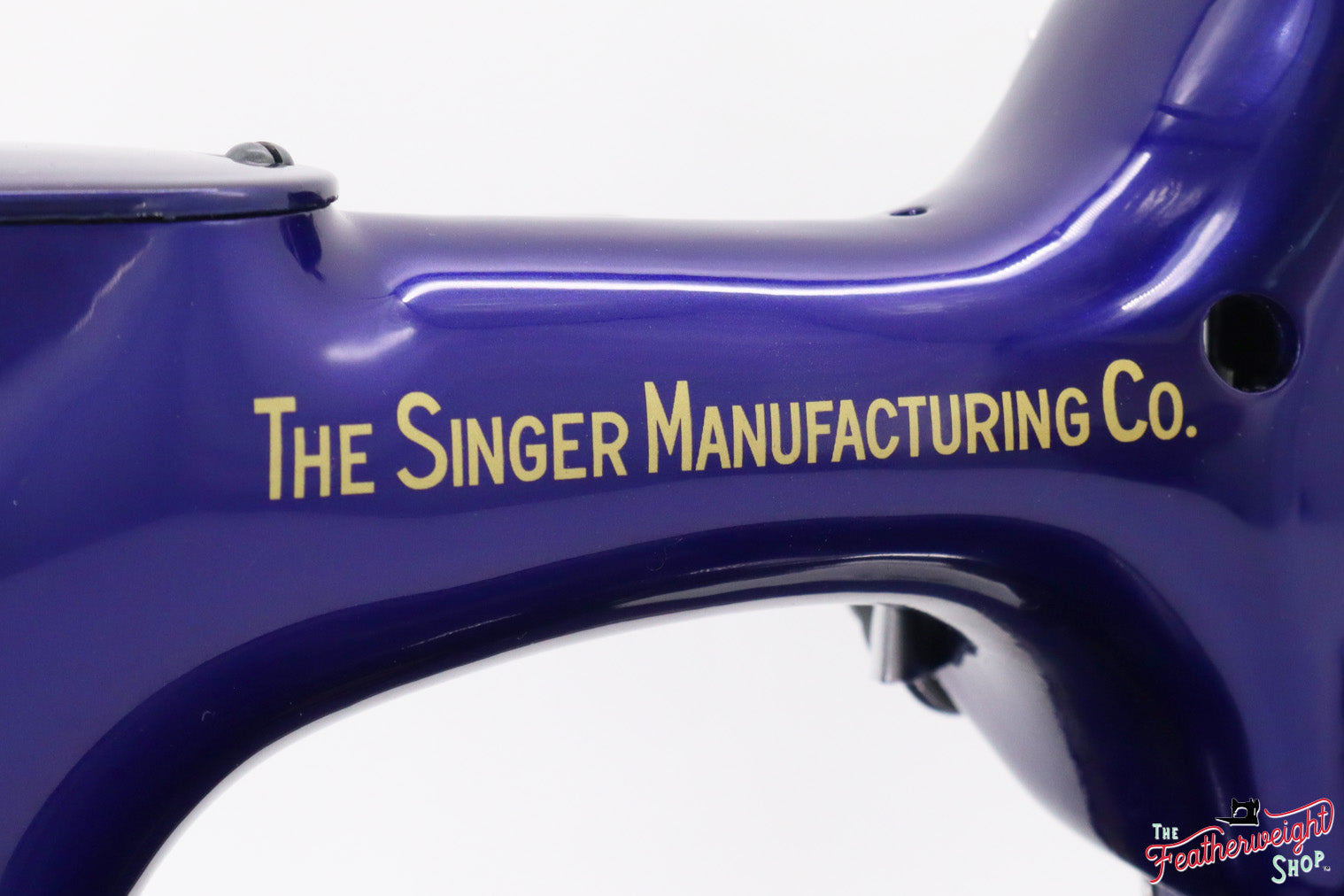 Singer Featherweight 221 AJ584*** - Fully Restored in Cobalt Blue