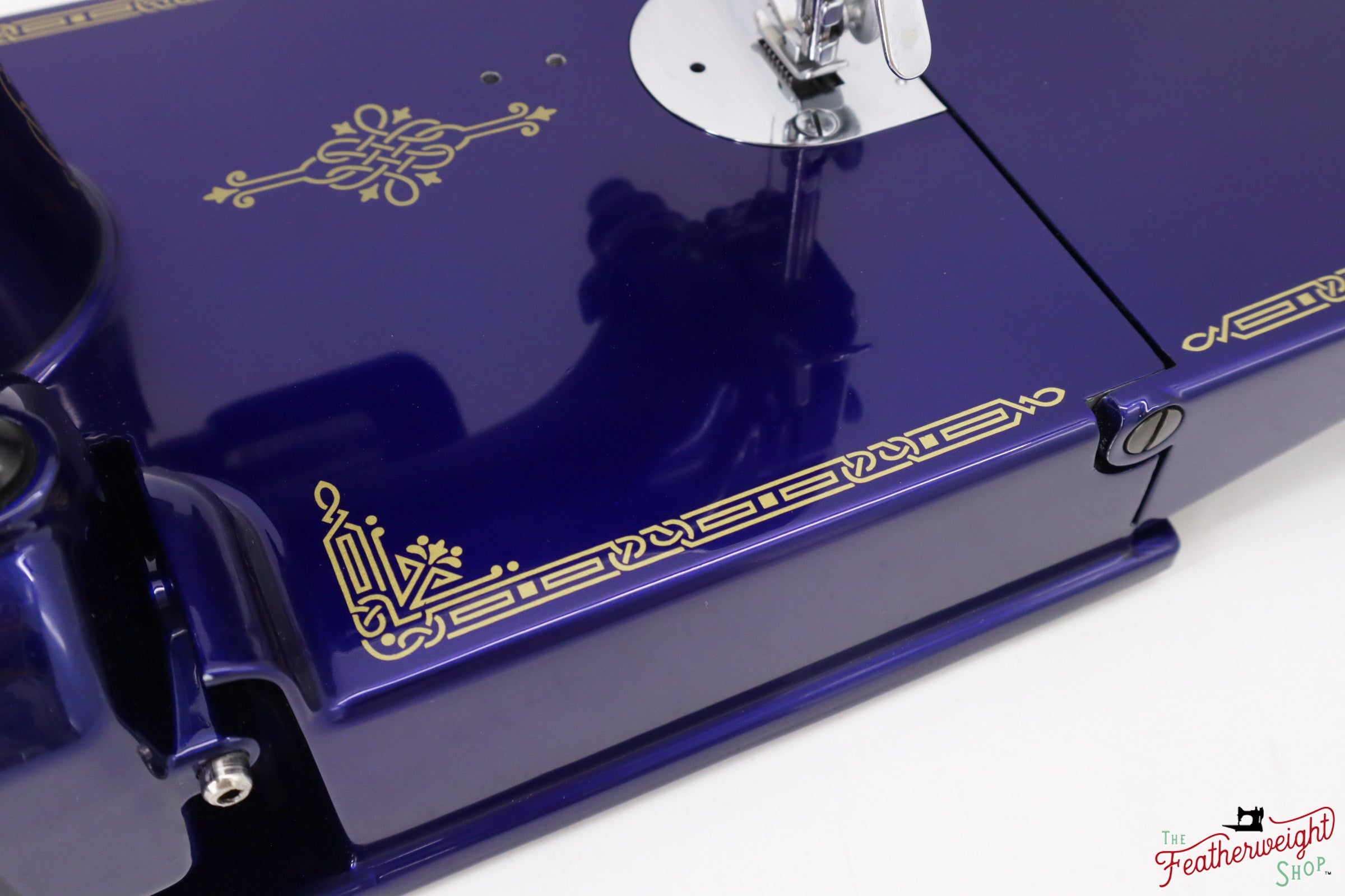 Singer Featherweight 221 AJ584*** - Fully Restored in Cobalt Blue