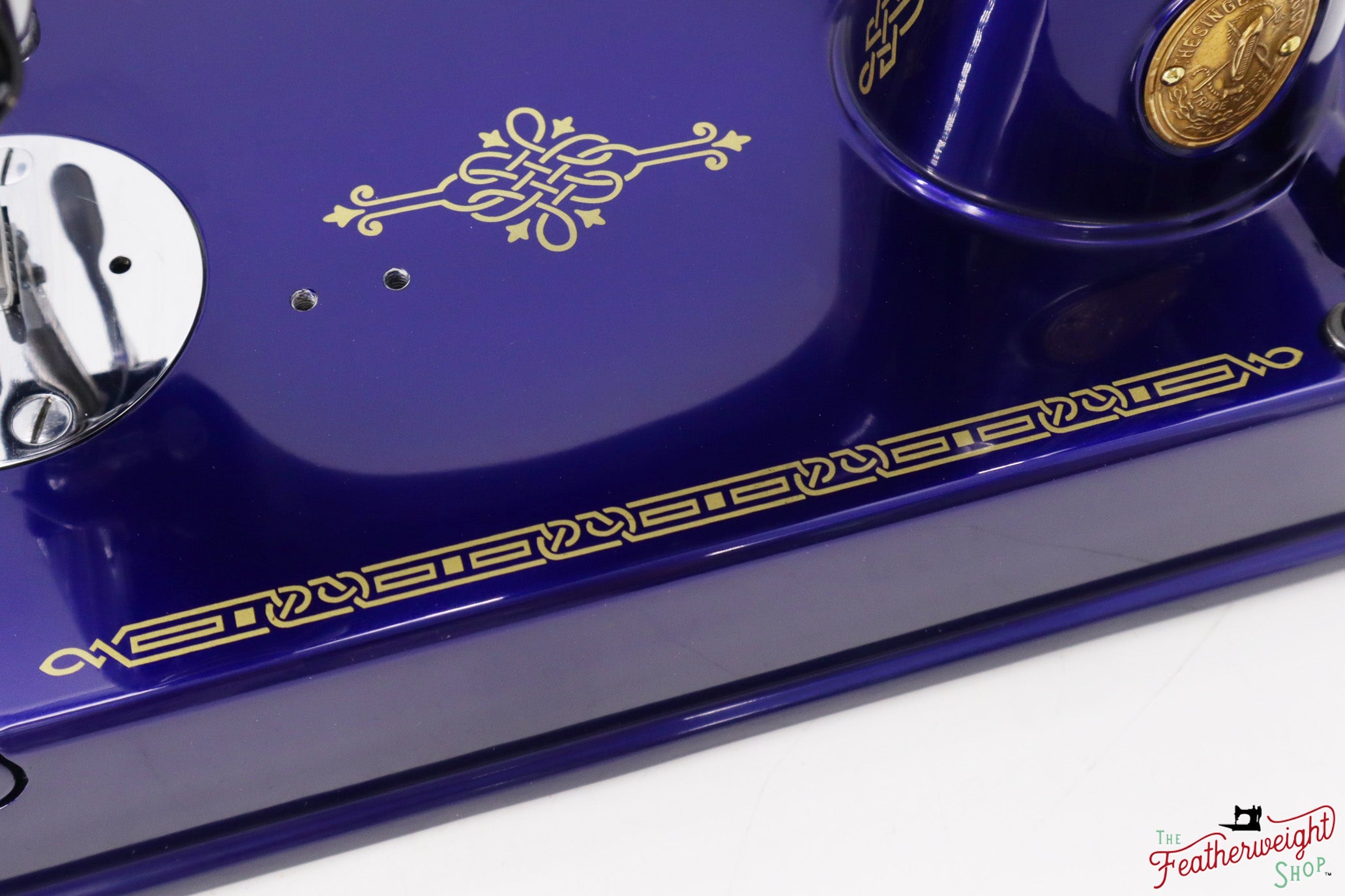 Singer Featherweight 221 AJ584*** - Fully Restored in Cobalt Blue