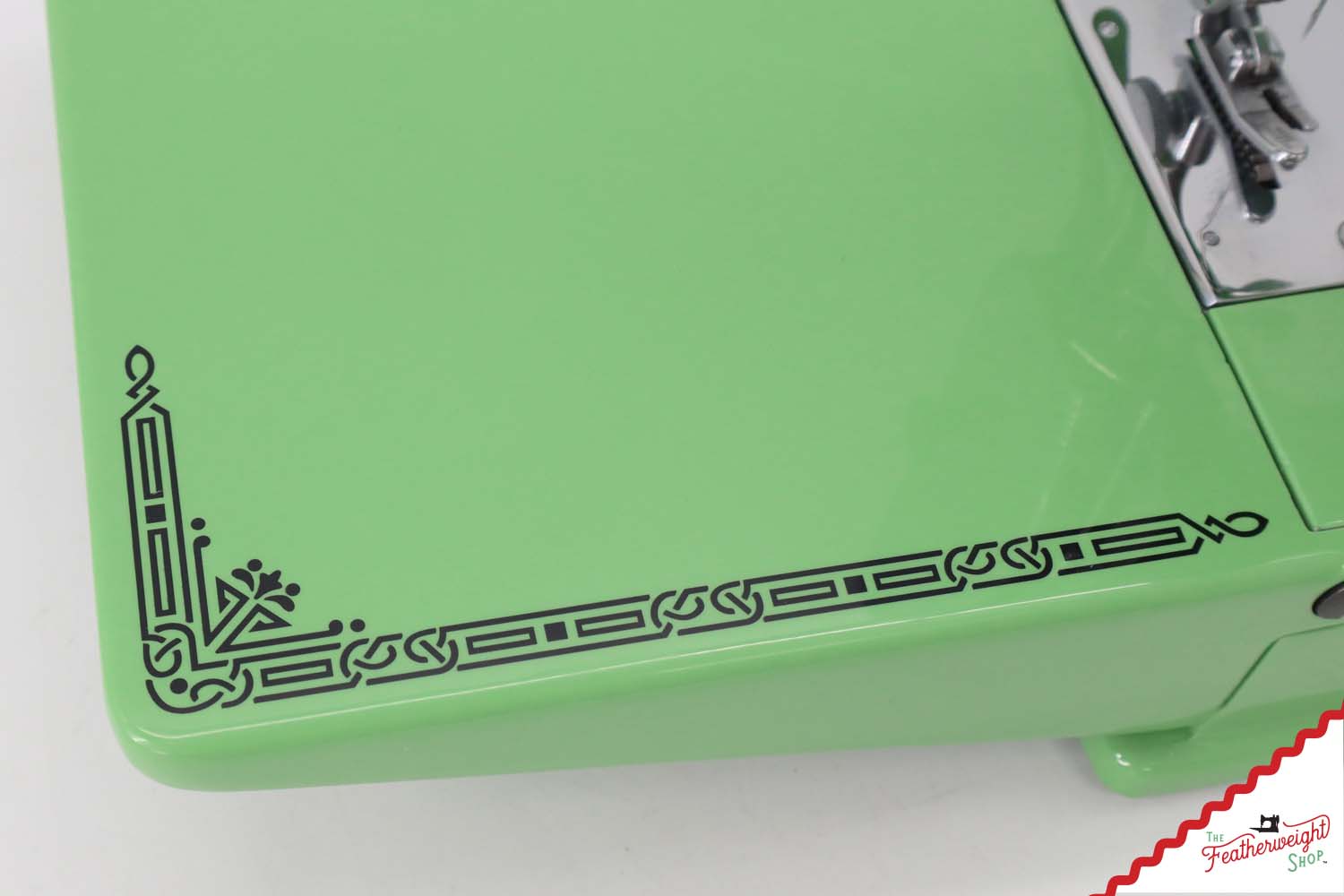 Singer Featherweight 221 AG821*** - Fully Restored in Art Deco Green